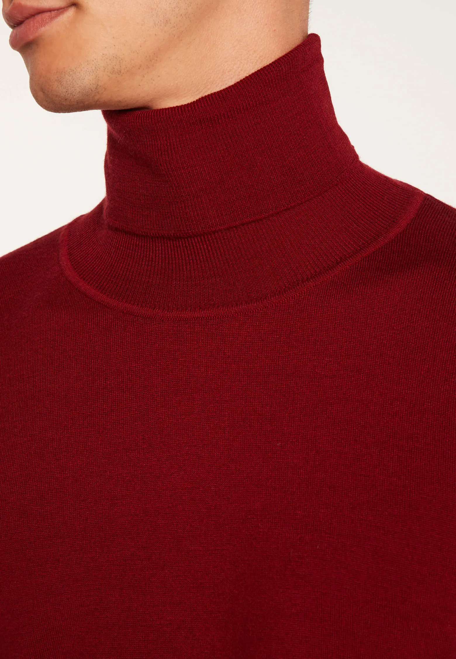 Montagut Roll-neck jumper in merino wool - Enzo