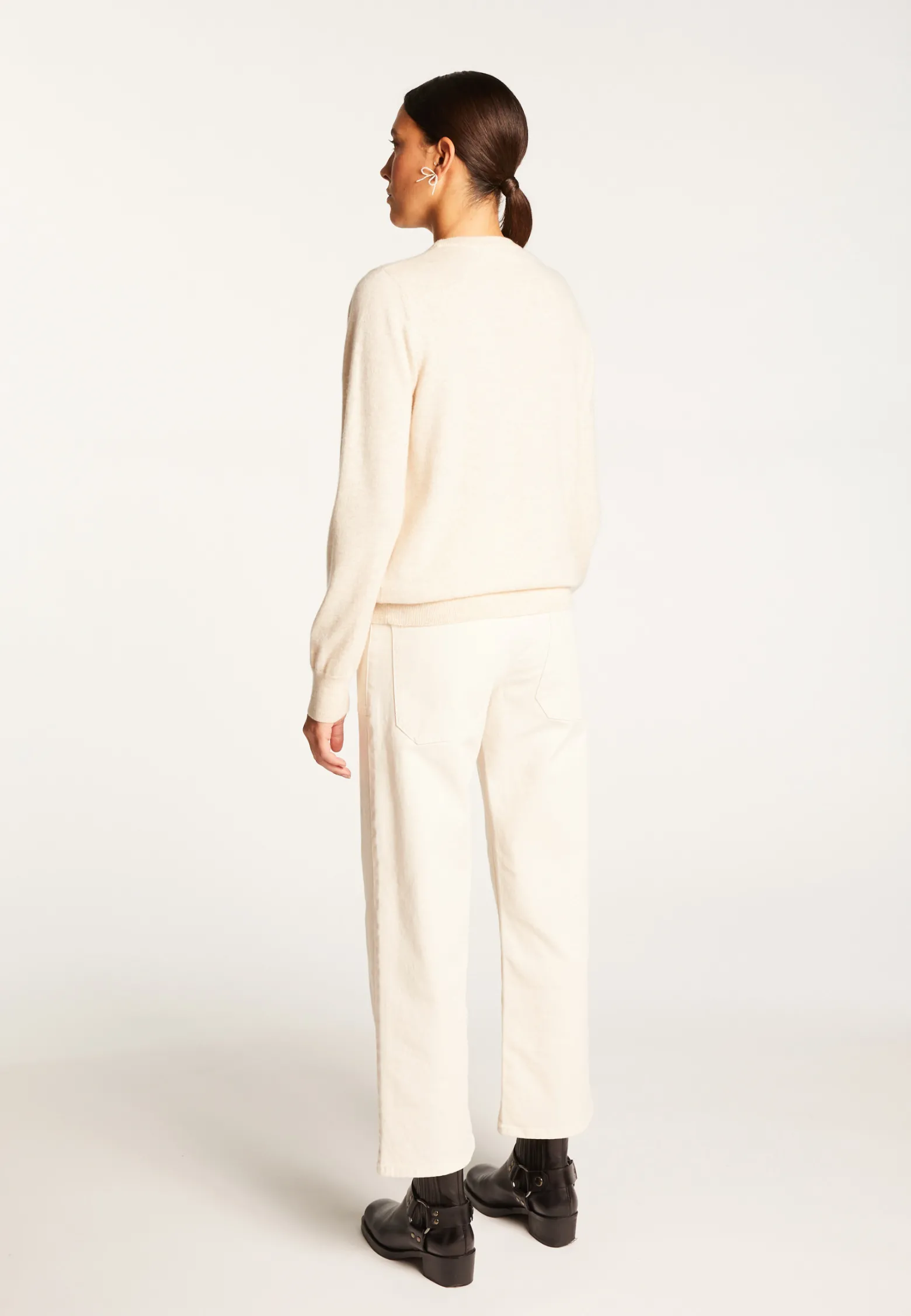 Montagut Round neck cashmere sweater - Abeline