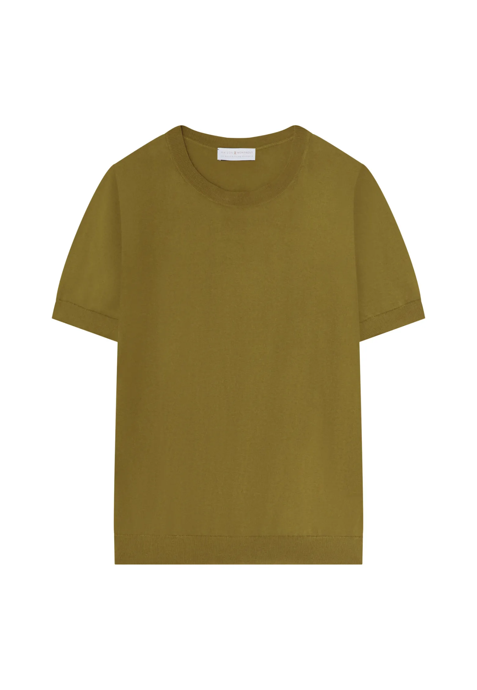 Montagut Round neck cotton T-shirt - Moon