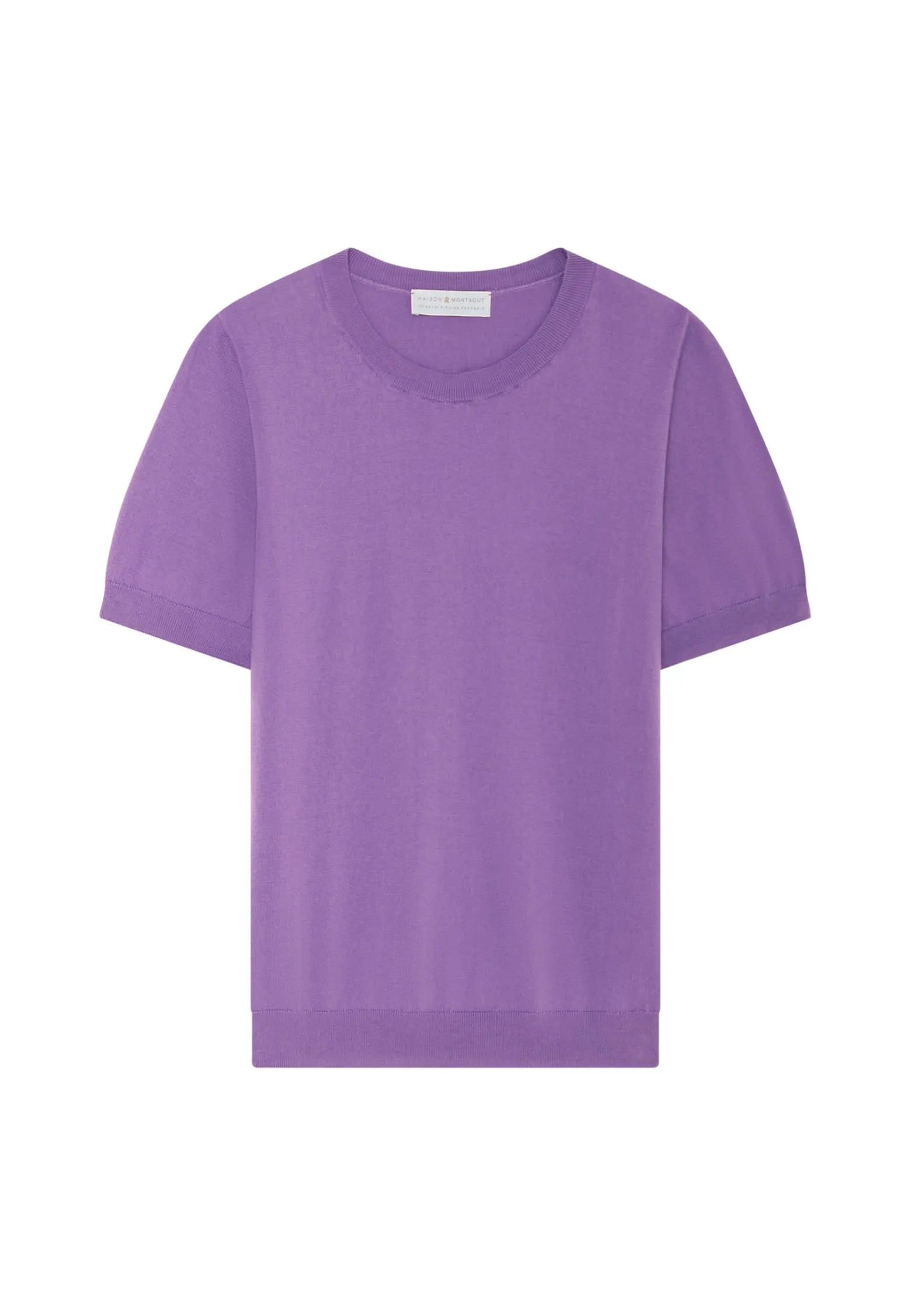 Montagut Round neck cotton T-shirt - Moon