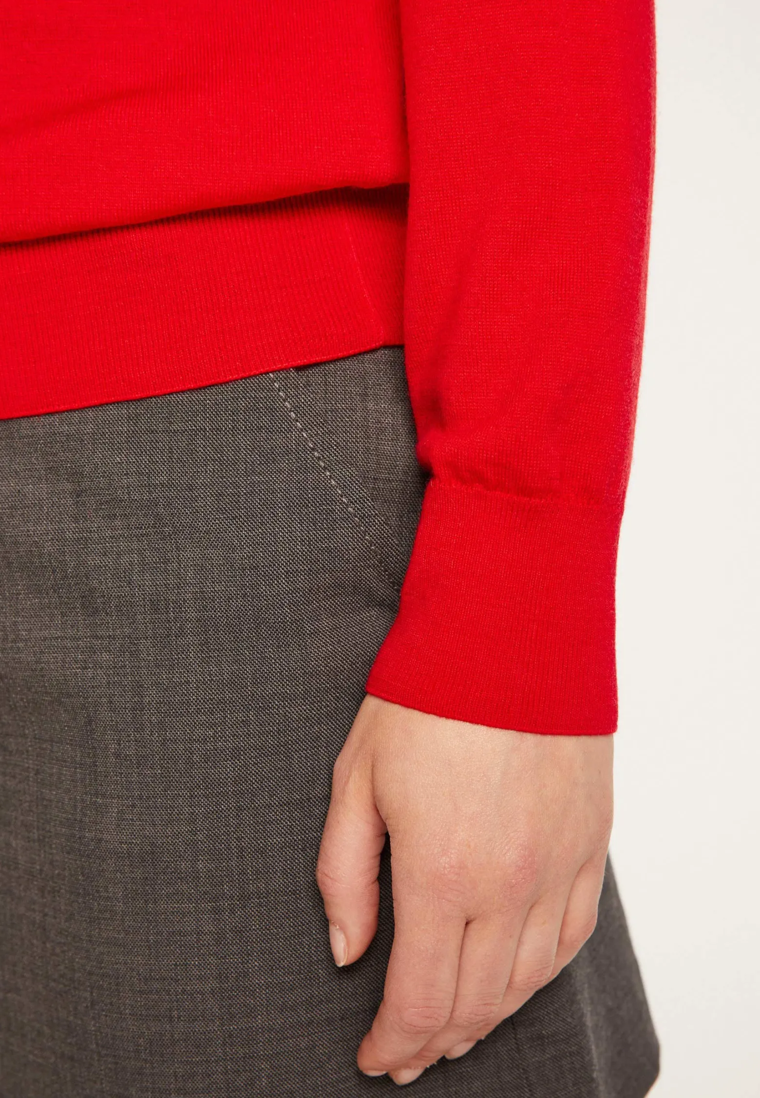 Montagut Round neck merino wool sweater - Asena