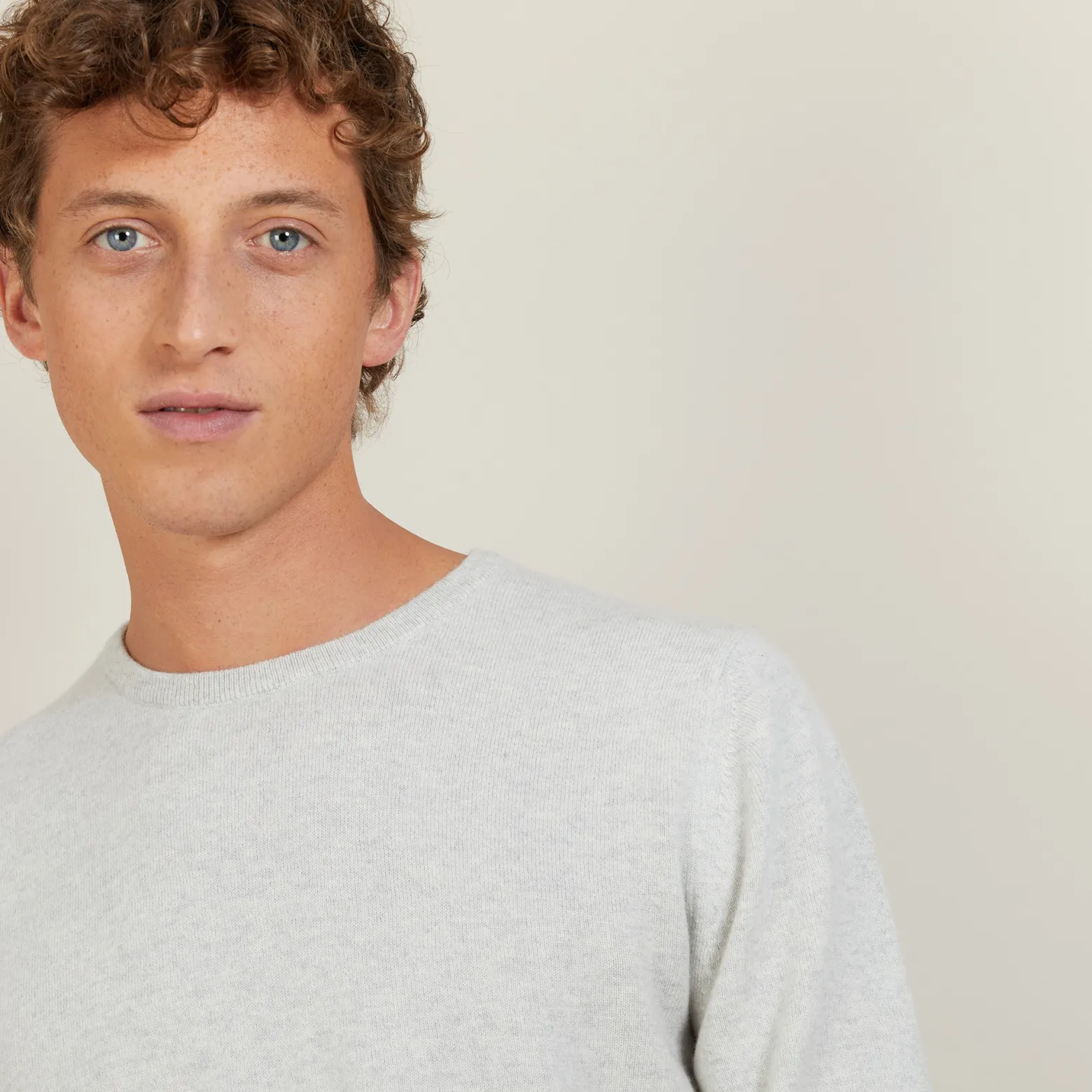 Montagut Round-neck cashmere sweater - Evain