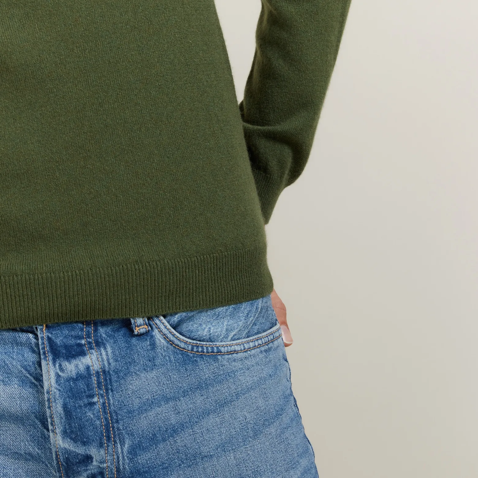 Montagut Round-neck cashmere sweater - Evain