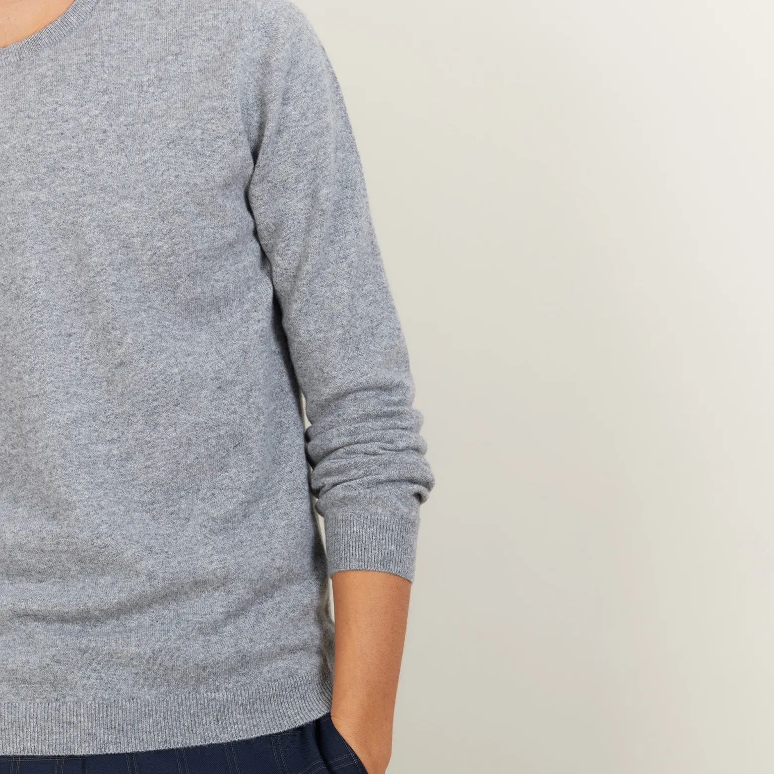 Montagut Round-neck cashmere sweater - Evain