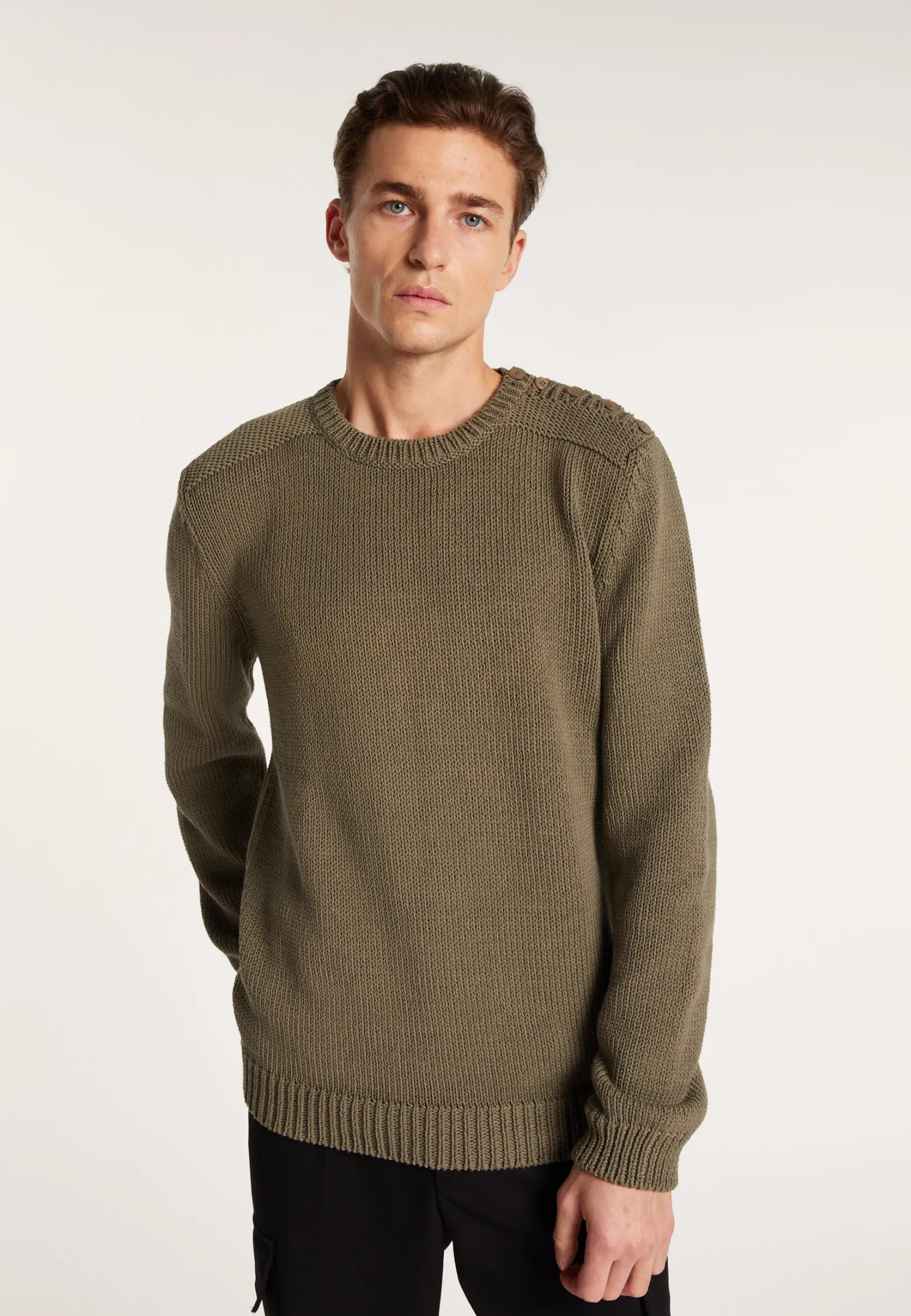 Montagut Round-neck cotton jumper - LOTHAIRE