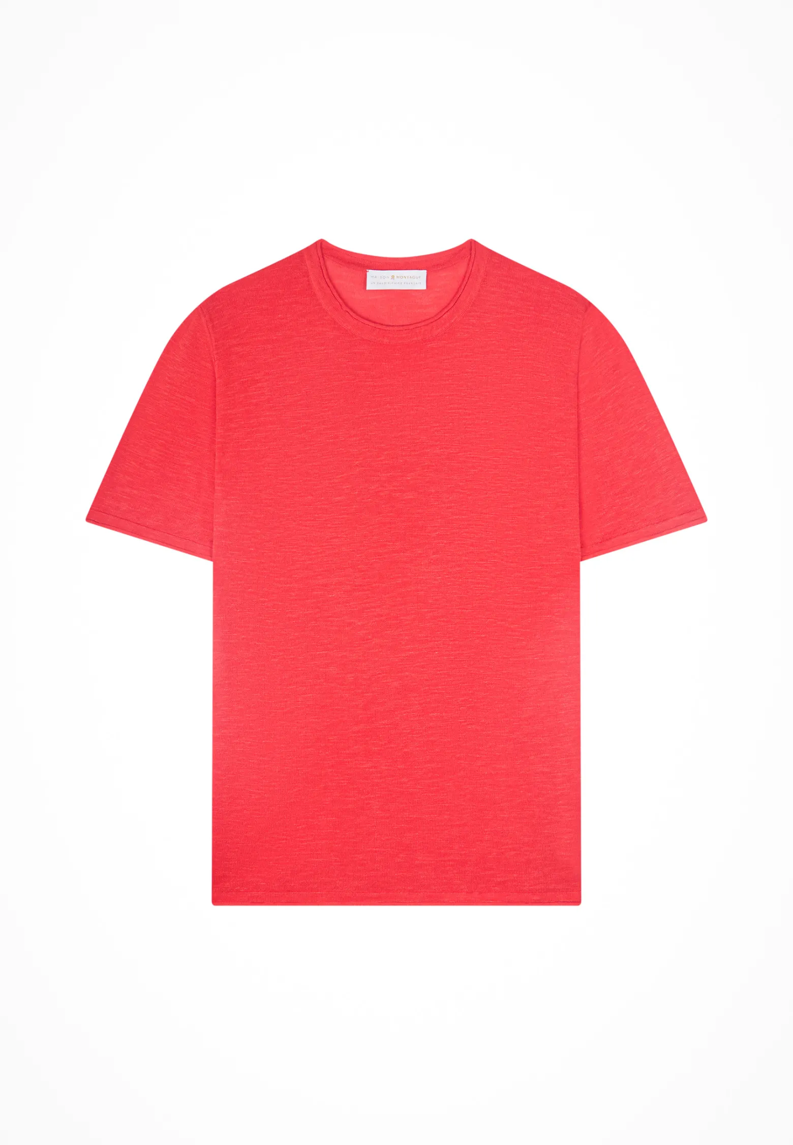 Montagut Round-neck slub linen T-shirt - Renaud