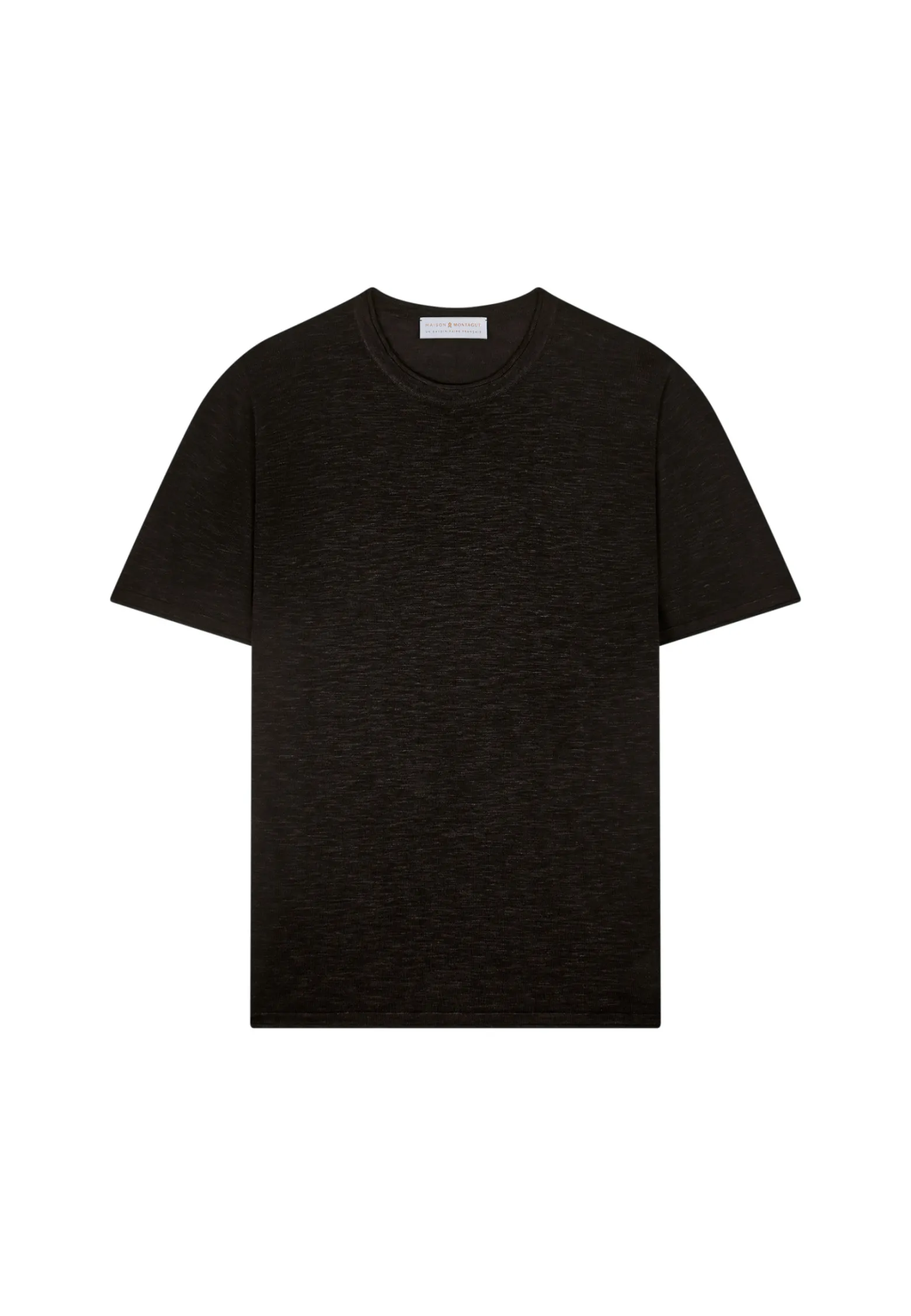 Montagut Round-neck slub linen T-shirt - Renaud