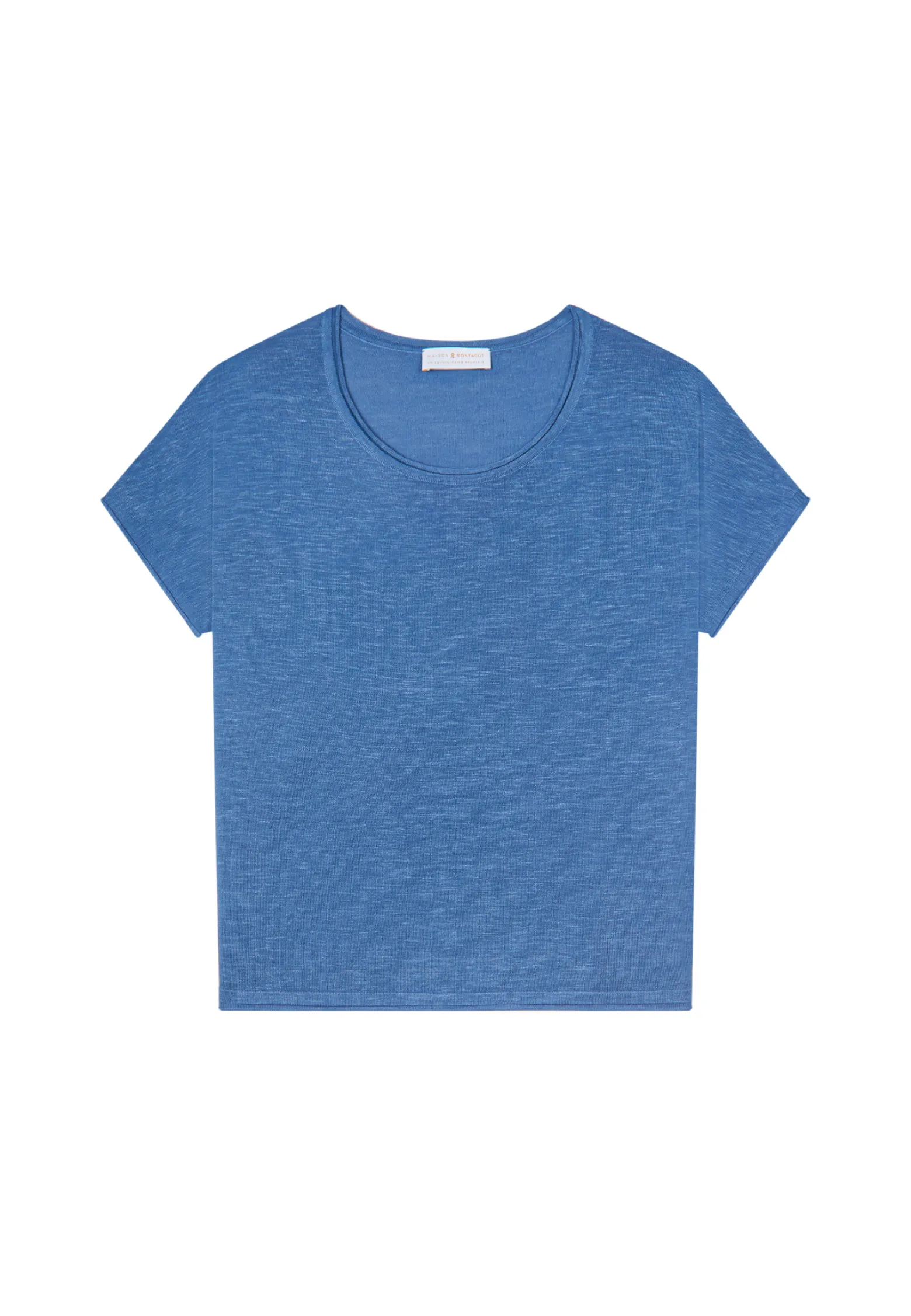 Montagut Round-neck slub linen T-shirt - Loli