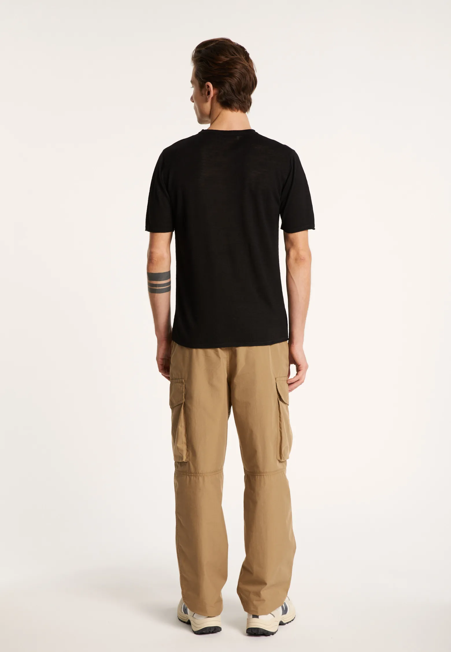 Montagut Round-neck slub linen T-shirt - Renaud