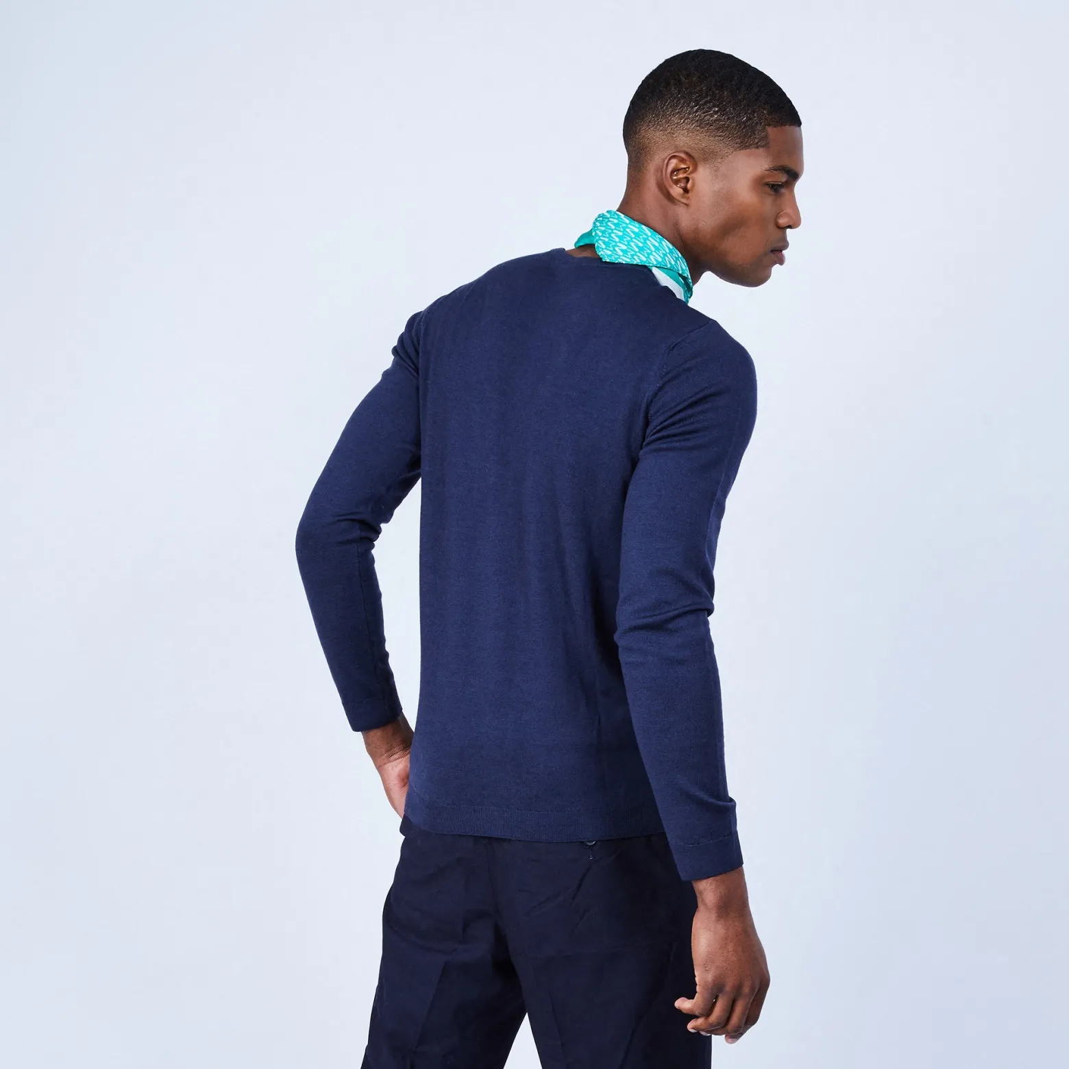 Montagut Round-neck wool jumper - LUCIANO