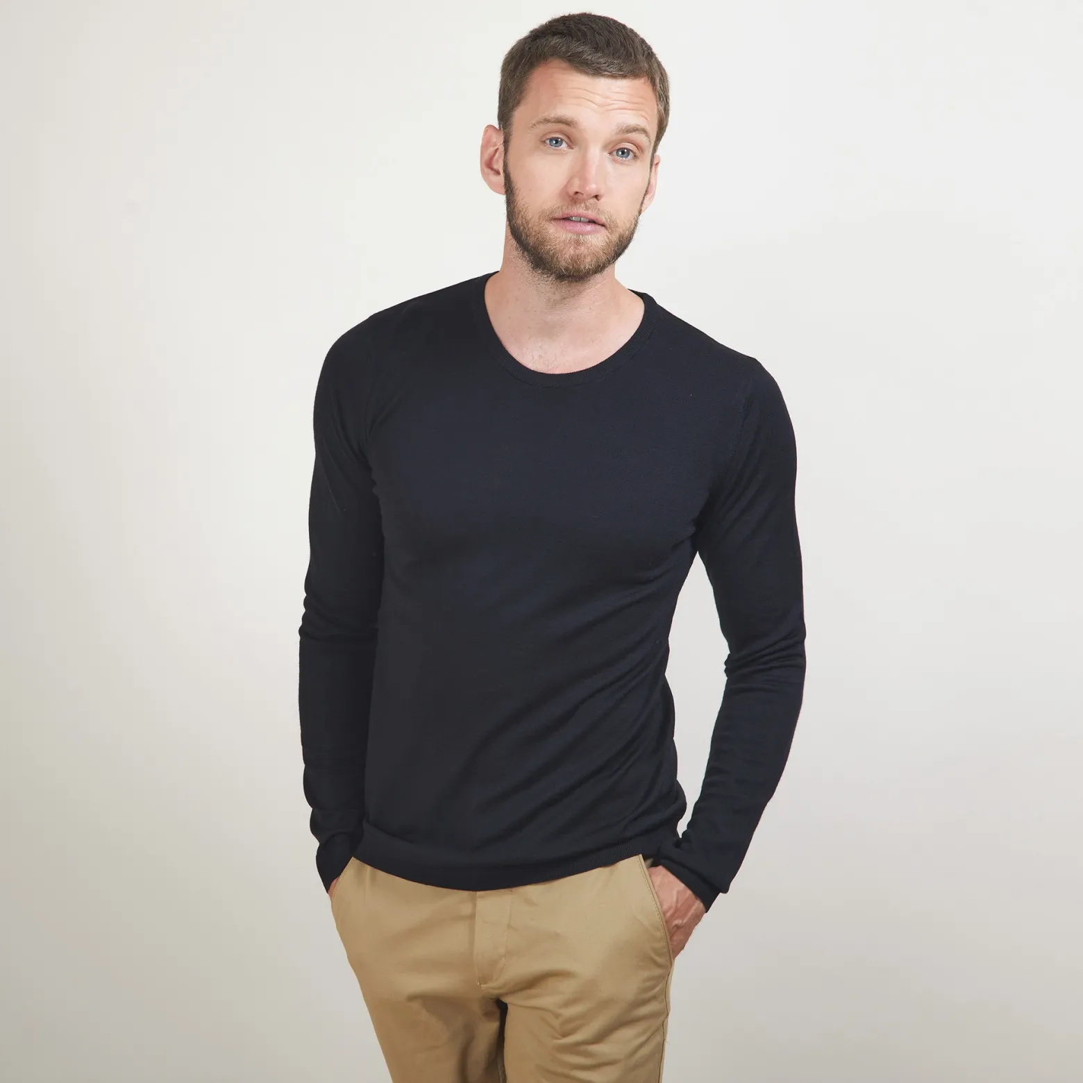 Montagut Round-neck wool sweater - Eddie