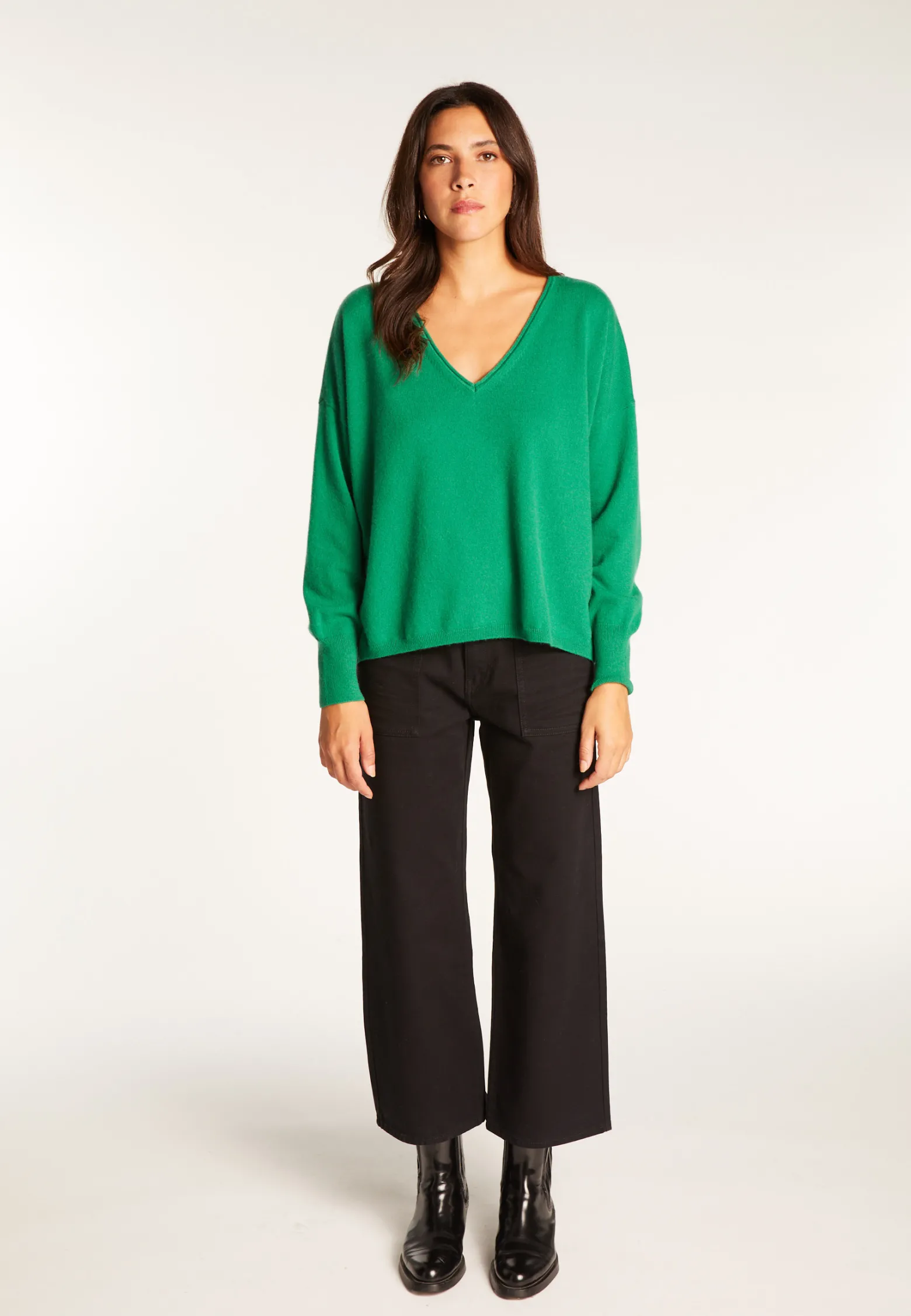 Montagut Short cashmere sweater - Alex