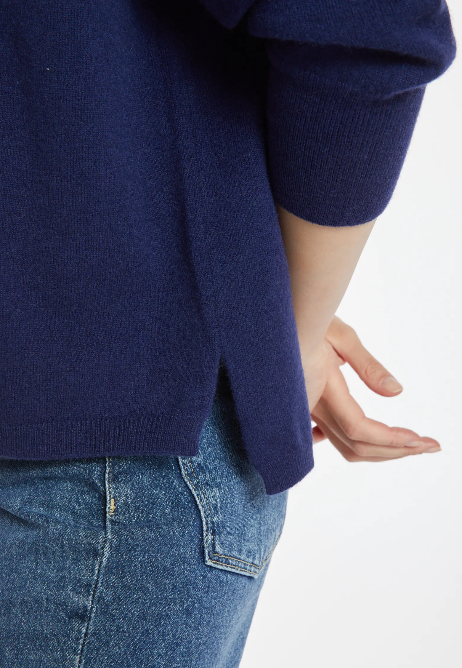 Montagut Short cashmere sweater - Alex