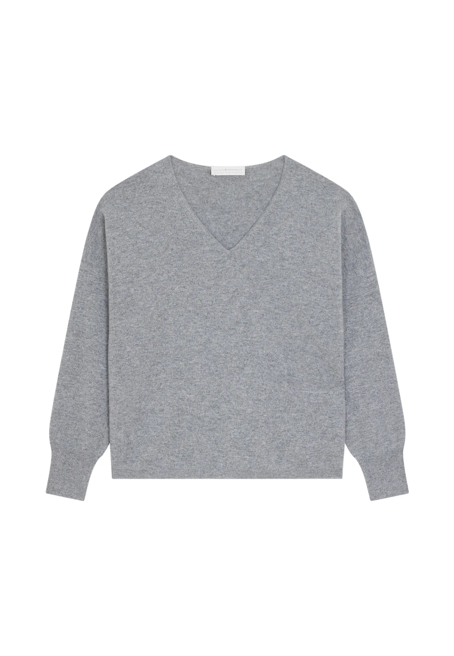 Montagut Short cashmere sweater with pocket - Balba