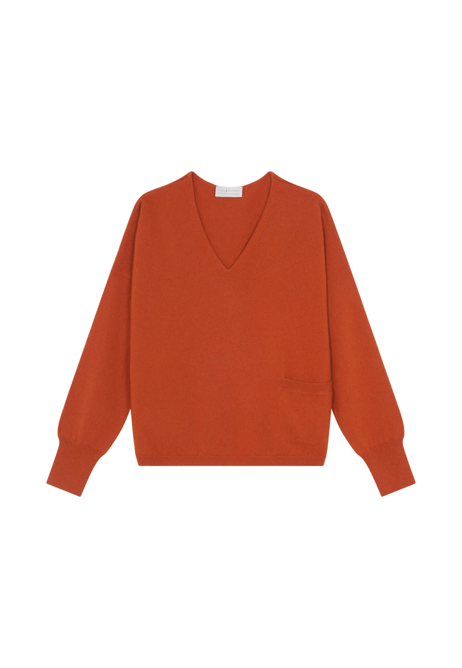 Montagut Short cashmere sweater with pocket - Balba