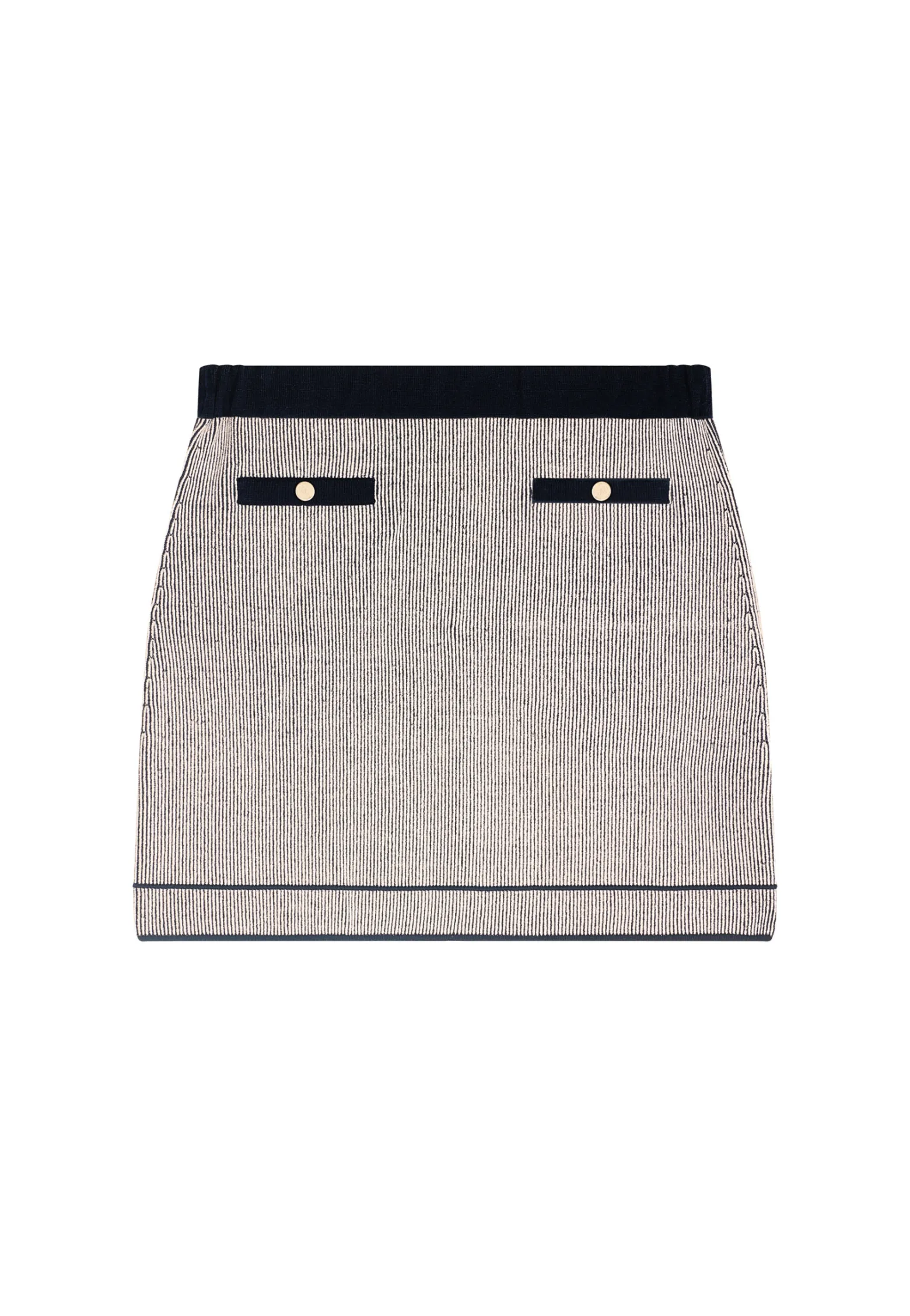 Montagut Short skirt in wool and velvet - Regina
