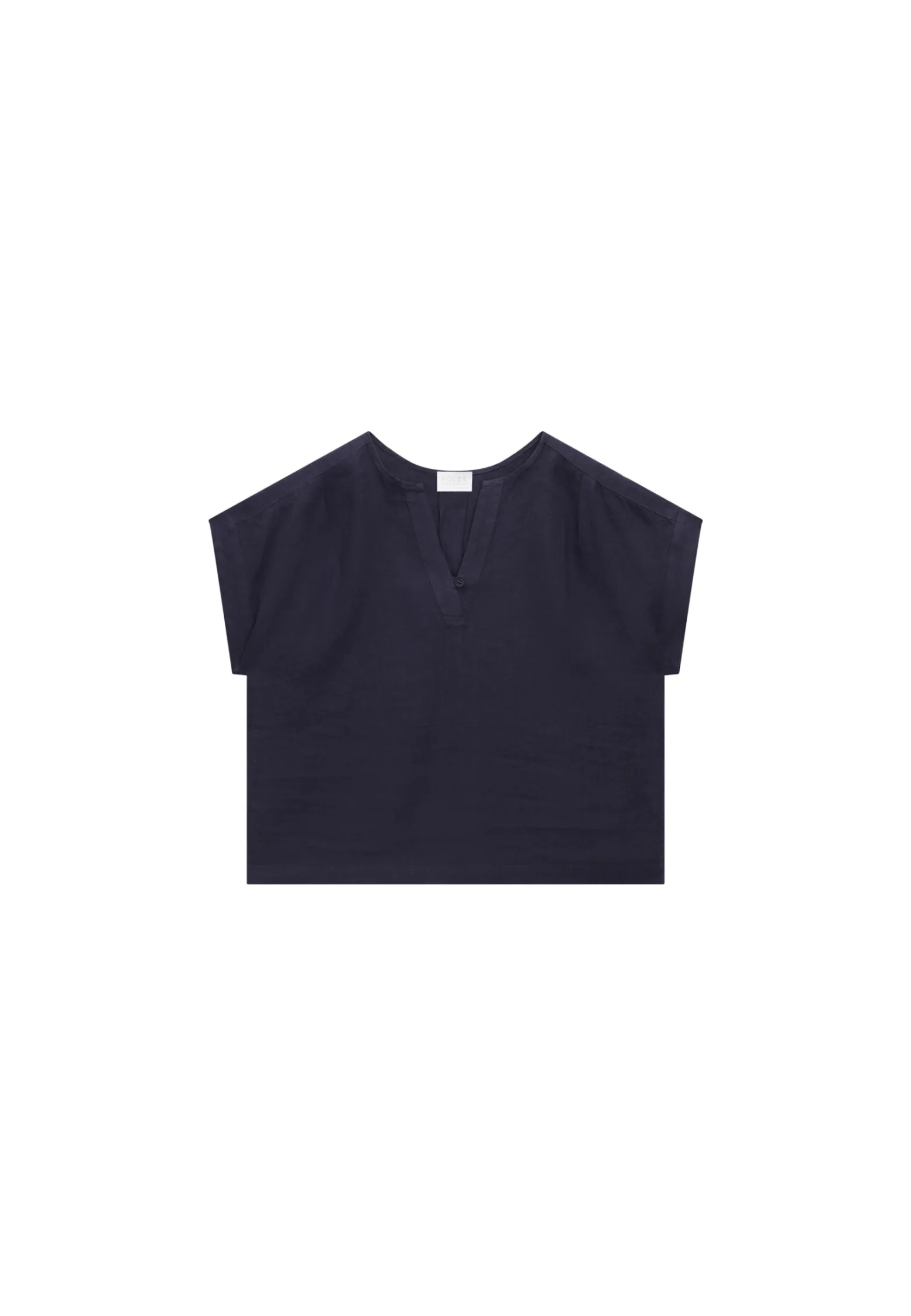 Montagut Short sleeve linen blouse - Virginie