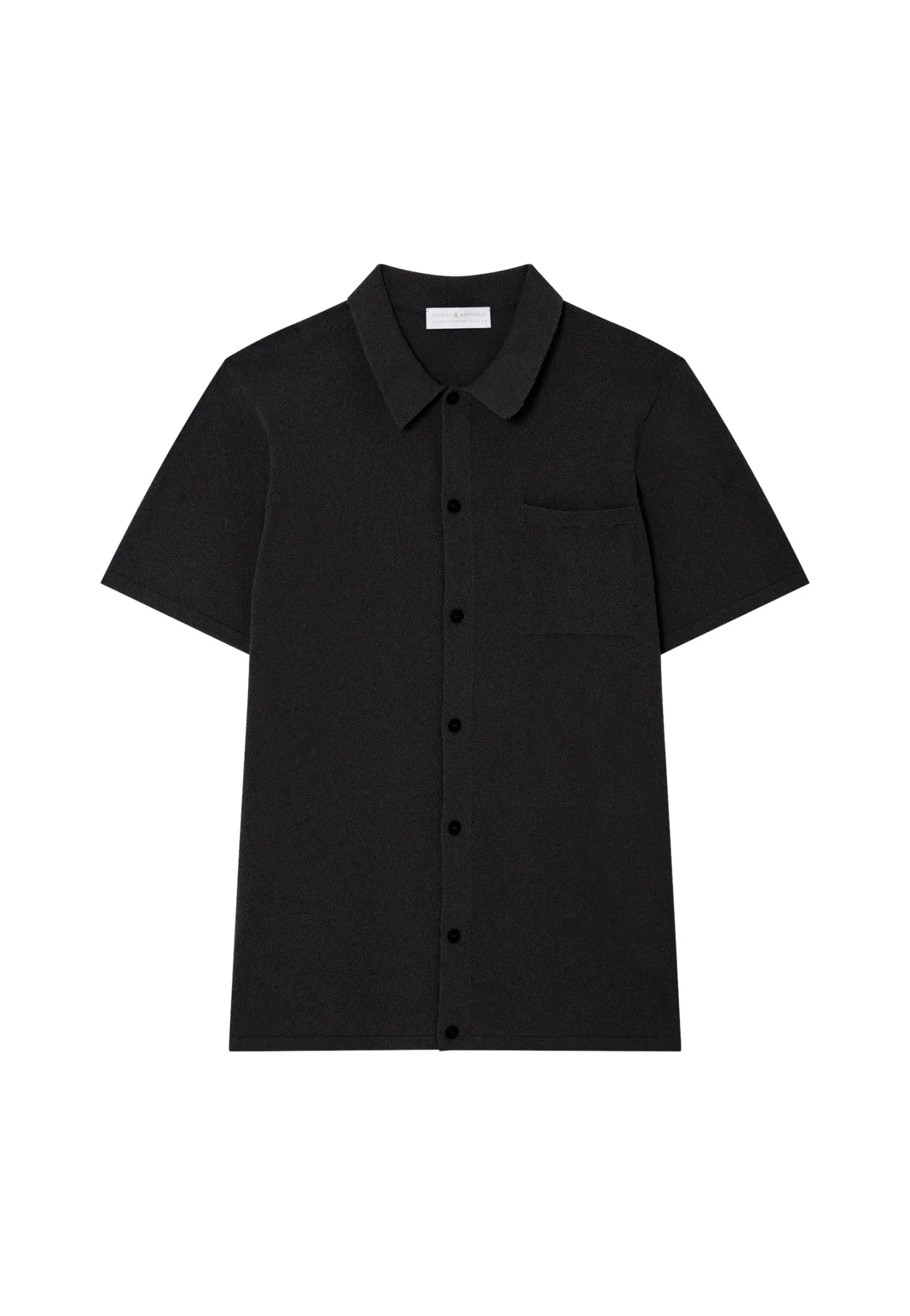 Montagut Short-sleeved brushed cotton shirt - Dominique