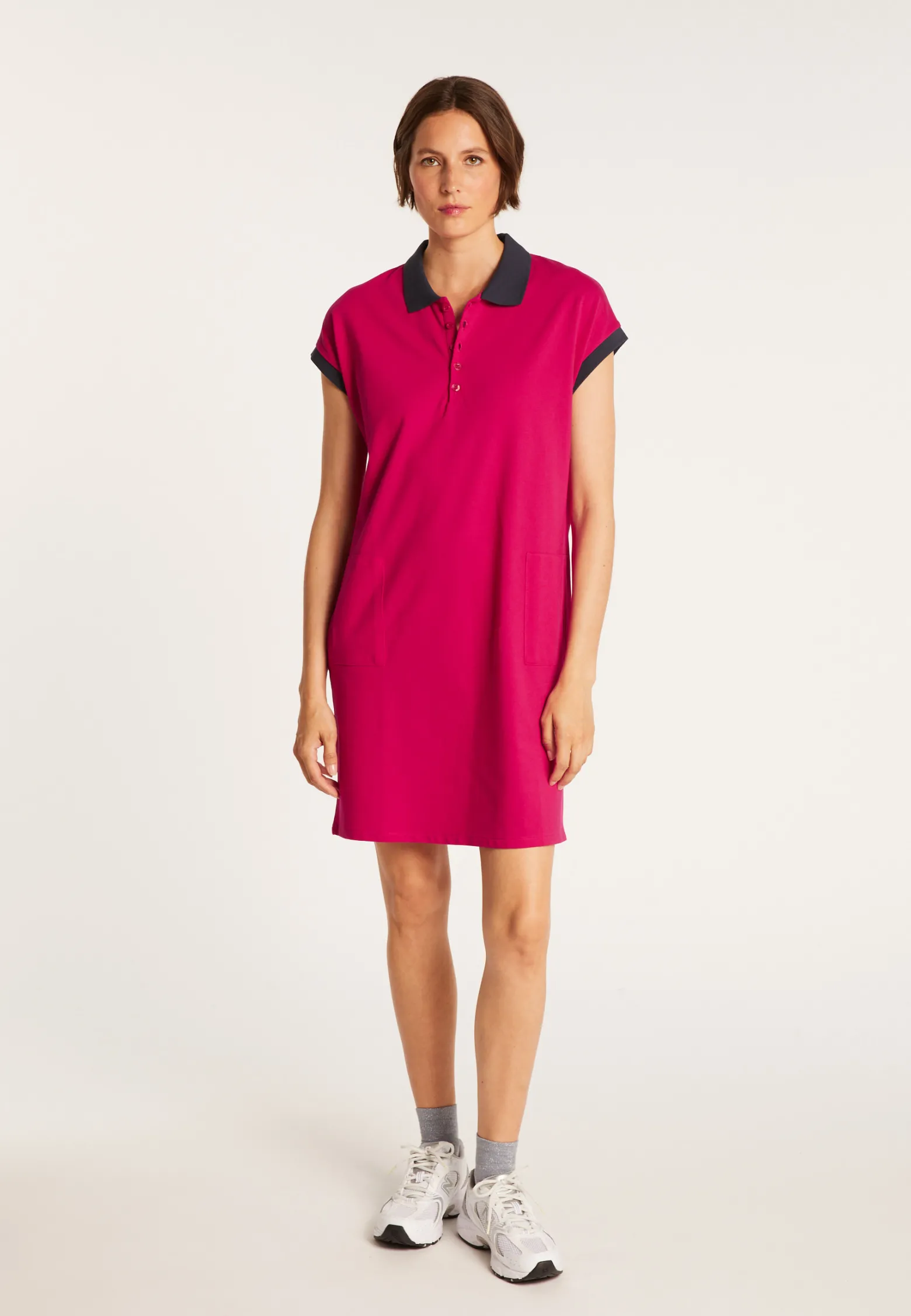 Montagut Short-sleeved cotton dress - Angy
