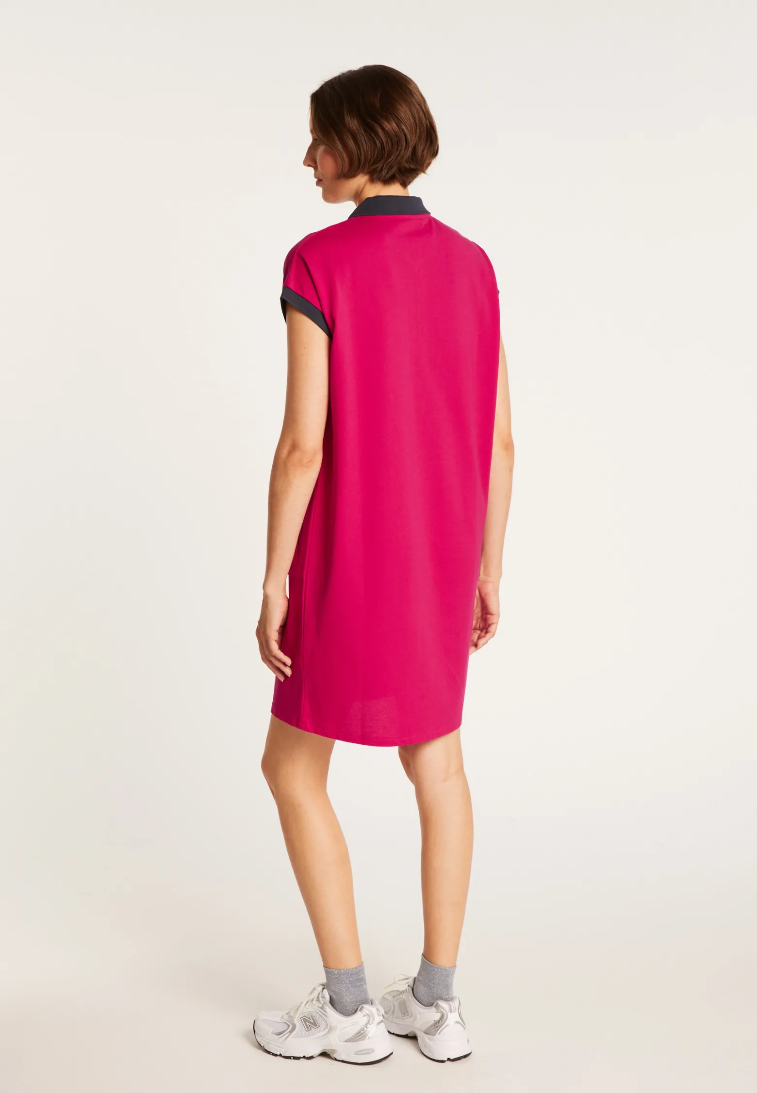 Montagut Short-sleeved cotton dress - Angy
