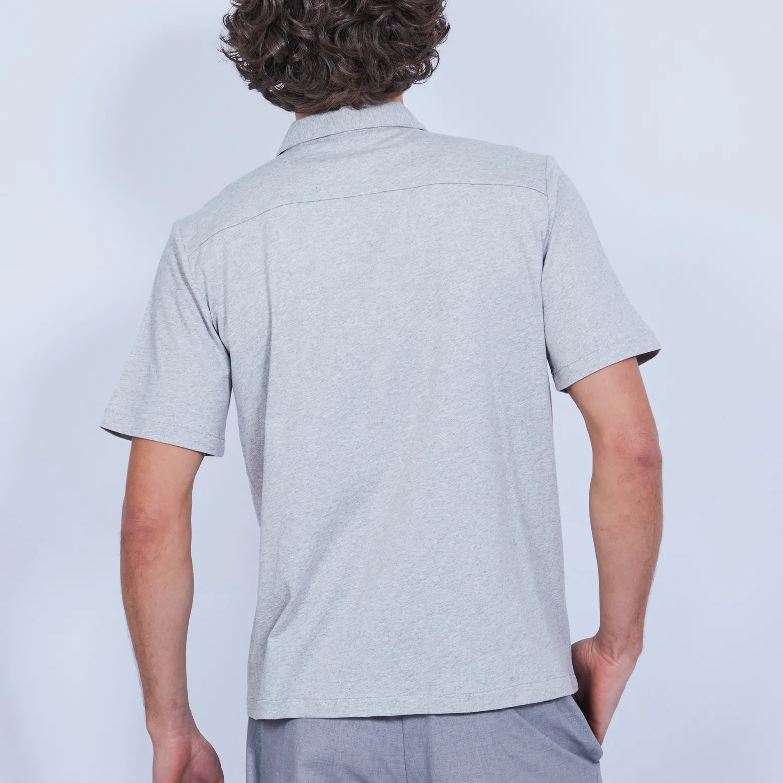 Montagut Short-sleeved cotton shirt - LAURIER