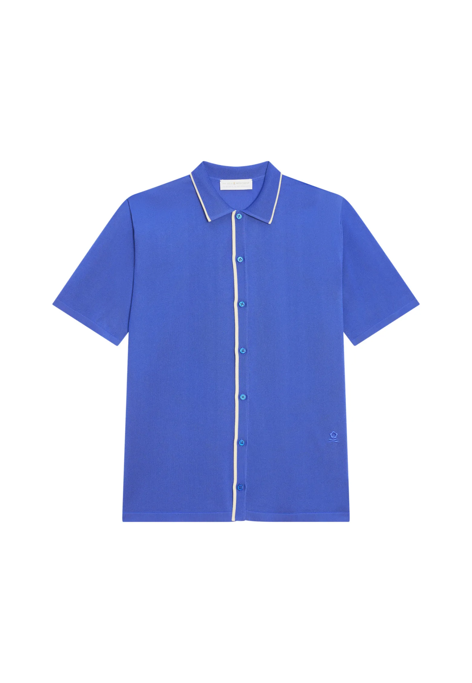 Montagut Short-sleeved shirt in Fil Lumière - Roman