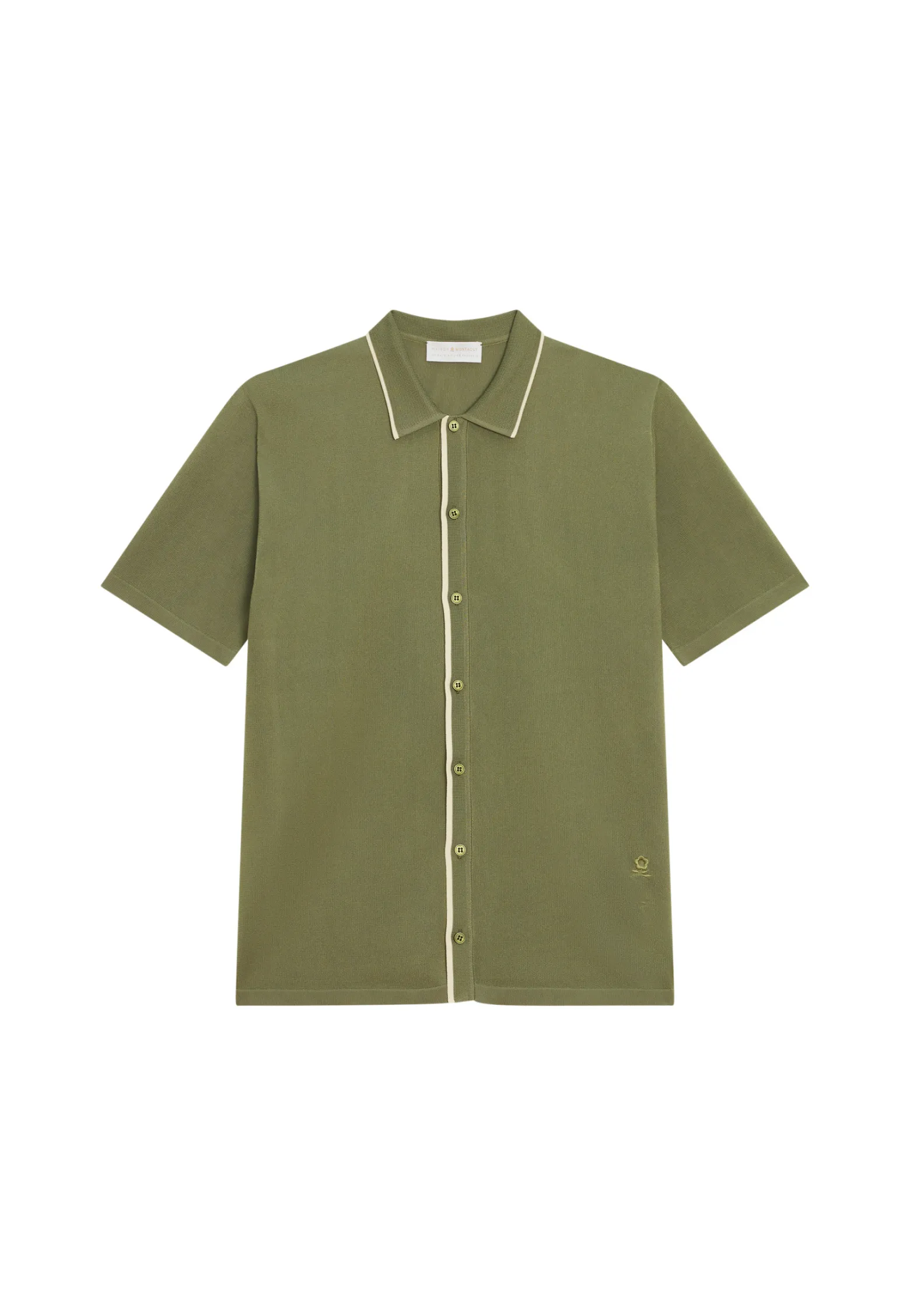 Montagut Short-sleeved shirt in Fil Lumière - Roman
