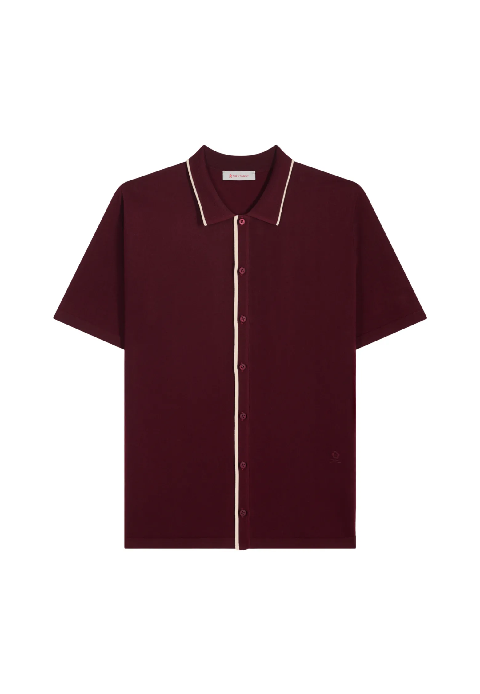 Montagut Short-sleeved shirt in Fil Lumière - Roman