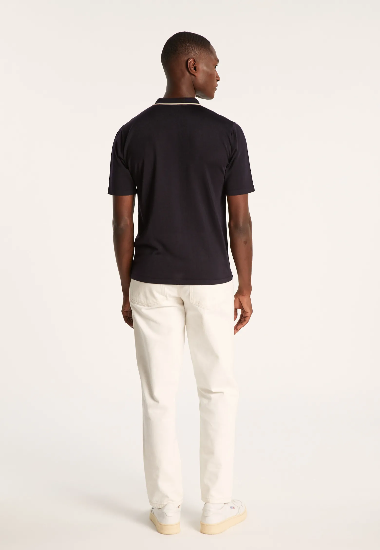 Montagut Short-sleeved shirt in Fil Lumière - Roman