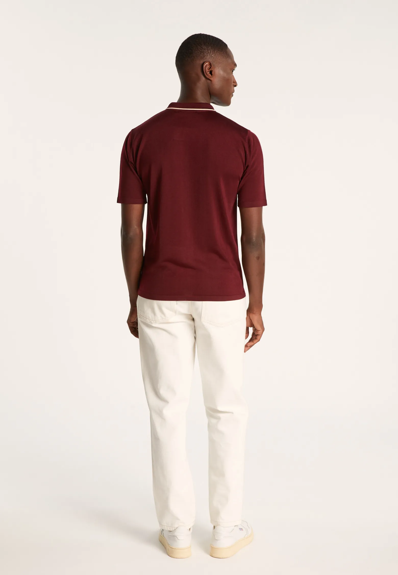 Montagut Short-sleeved shirt in Fil Lumière - Roman
