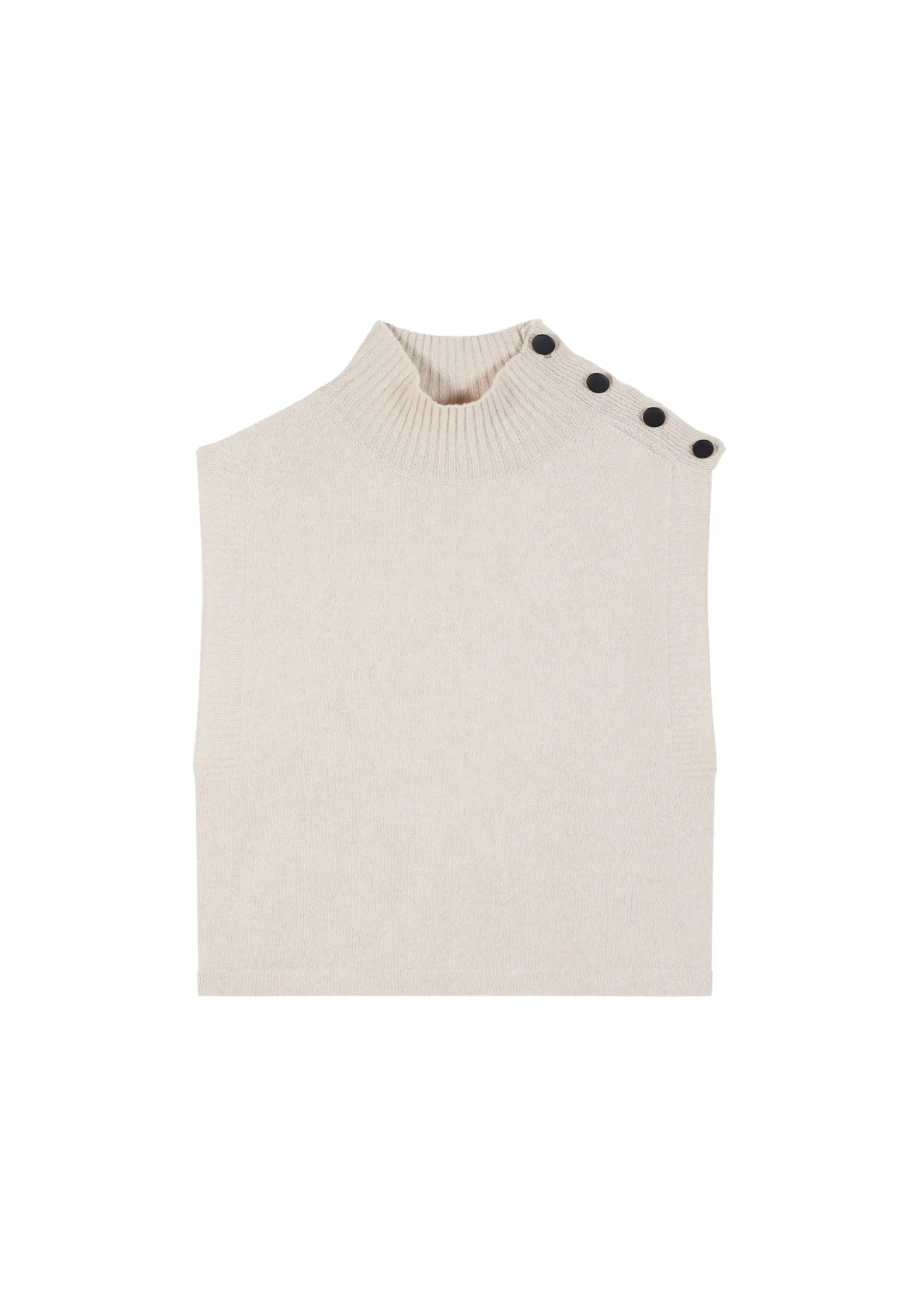Montagut Sleeveless cashmere and wool sweater - Anika
