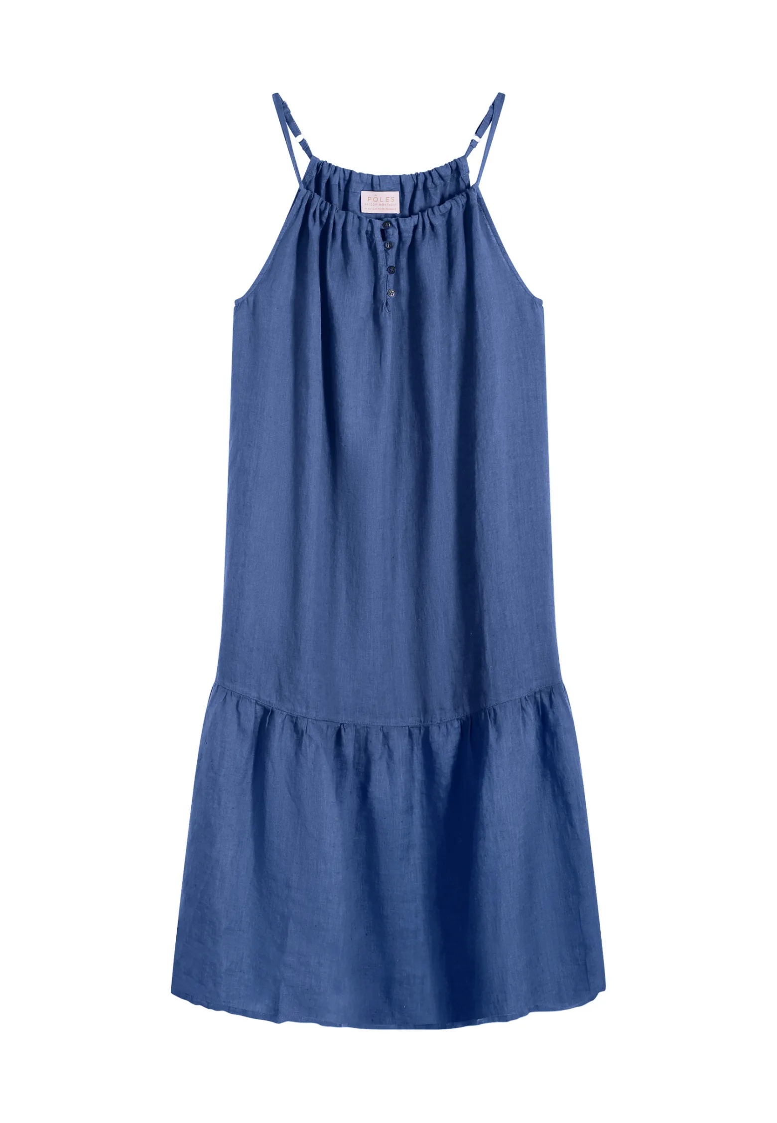 Montagut Sleeveless linen dress - Deborah