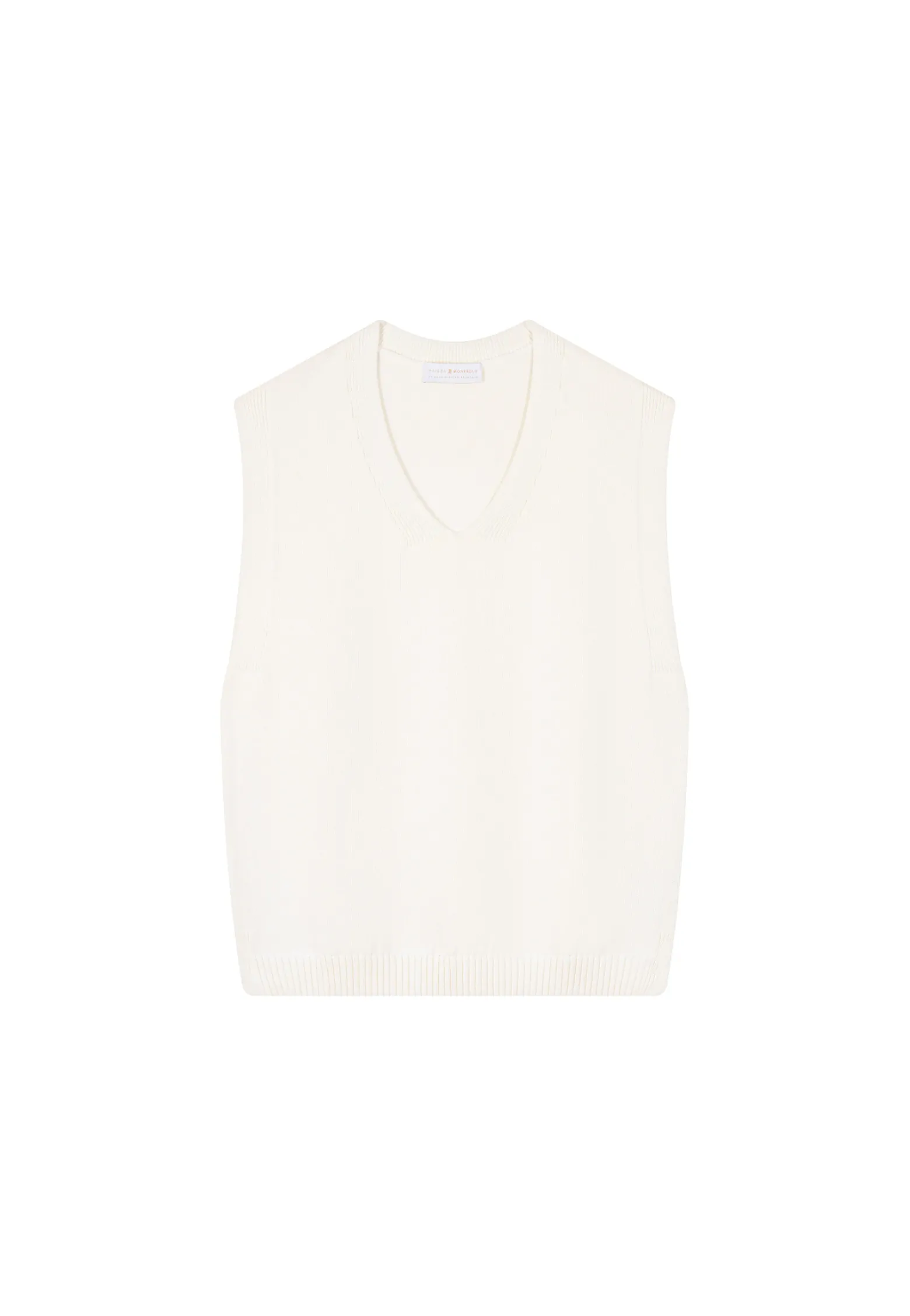 Montagut Sleeveless Organic Cotton Sweater - Isodor