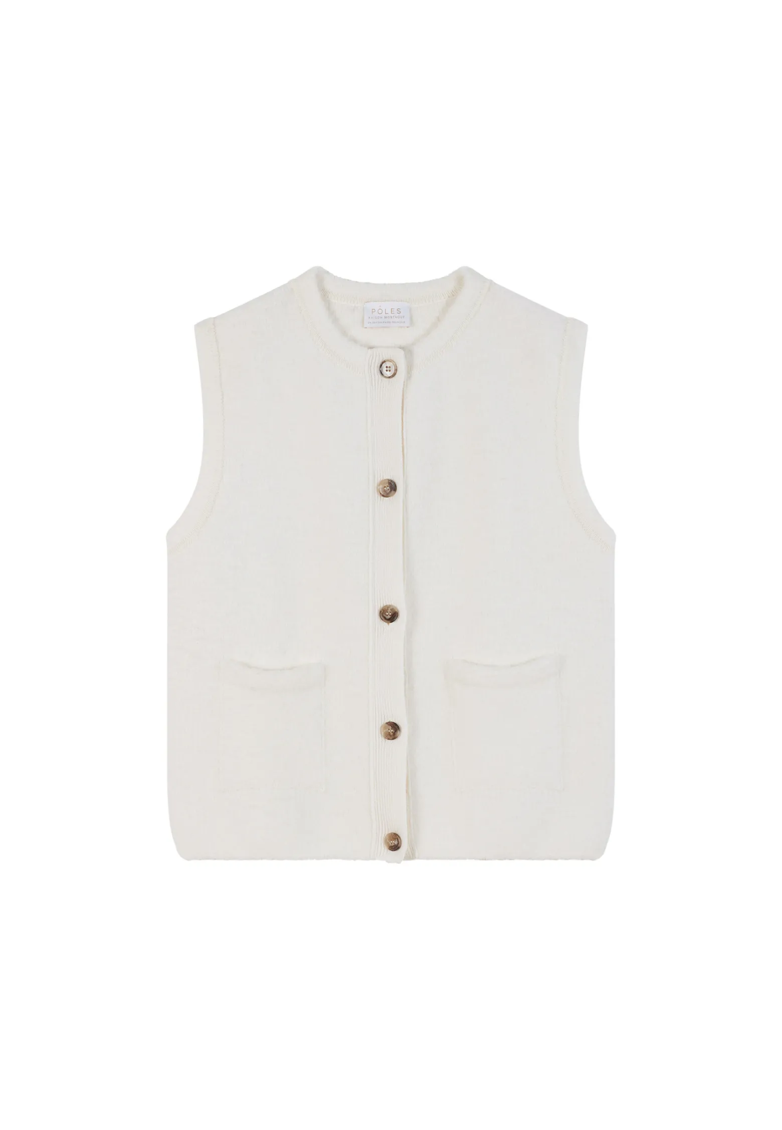 Montagut Sleeveless wool jacket - Cassidy