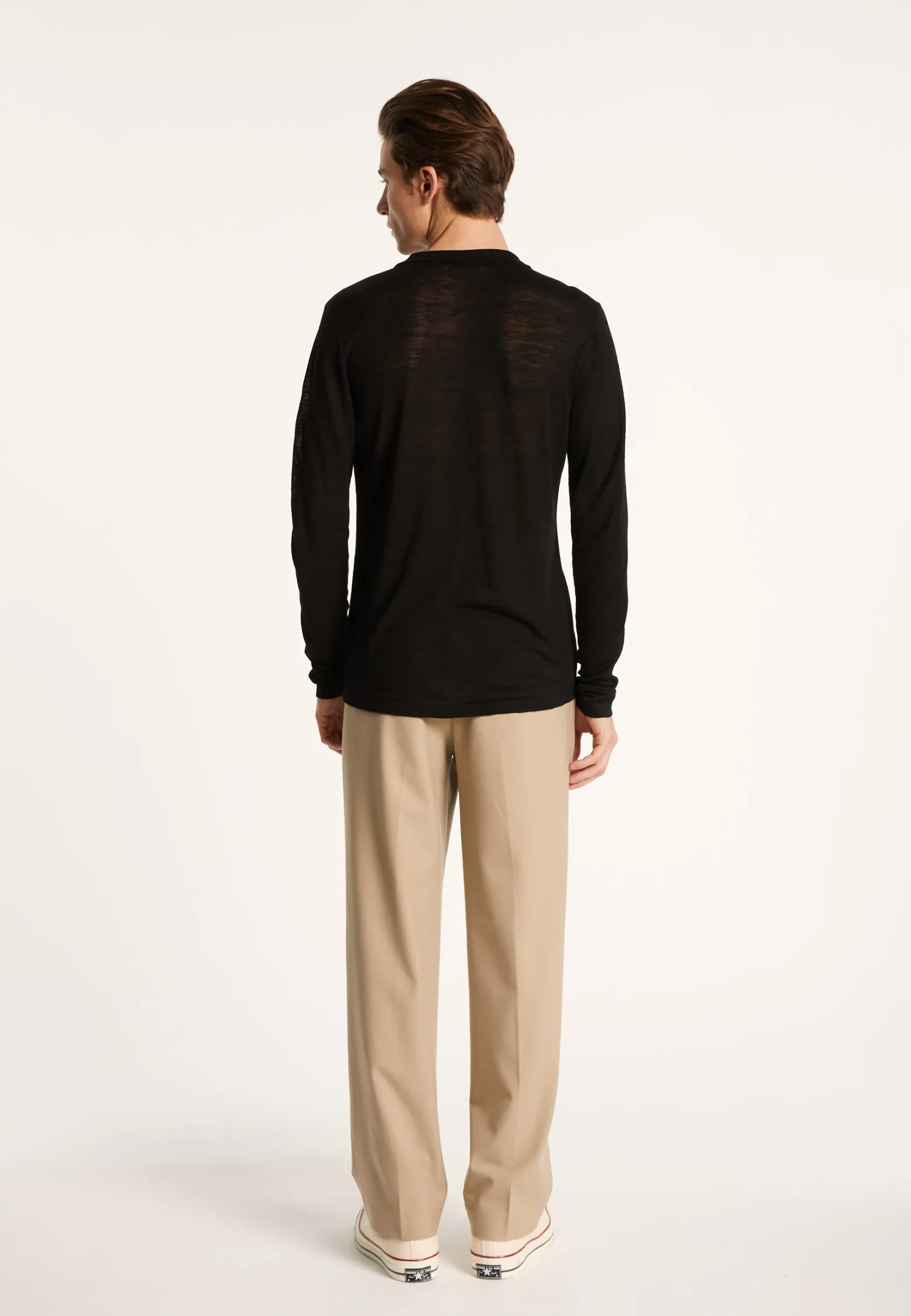 Montagut Slub linen button-down shirt - Blason