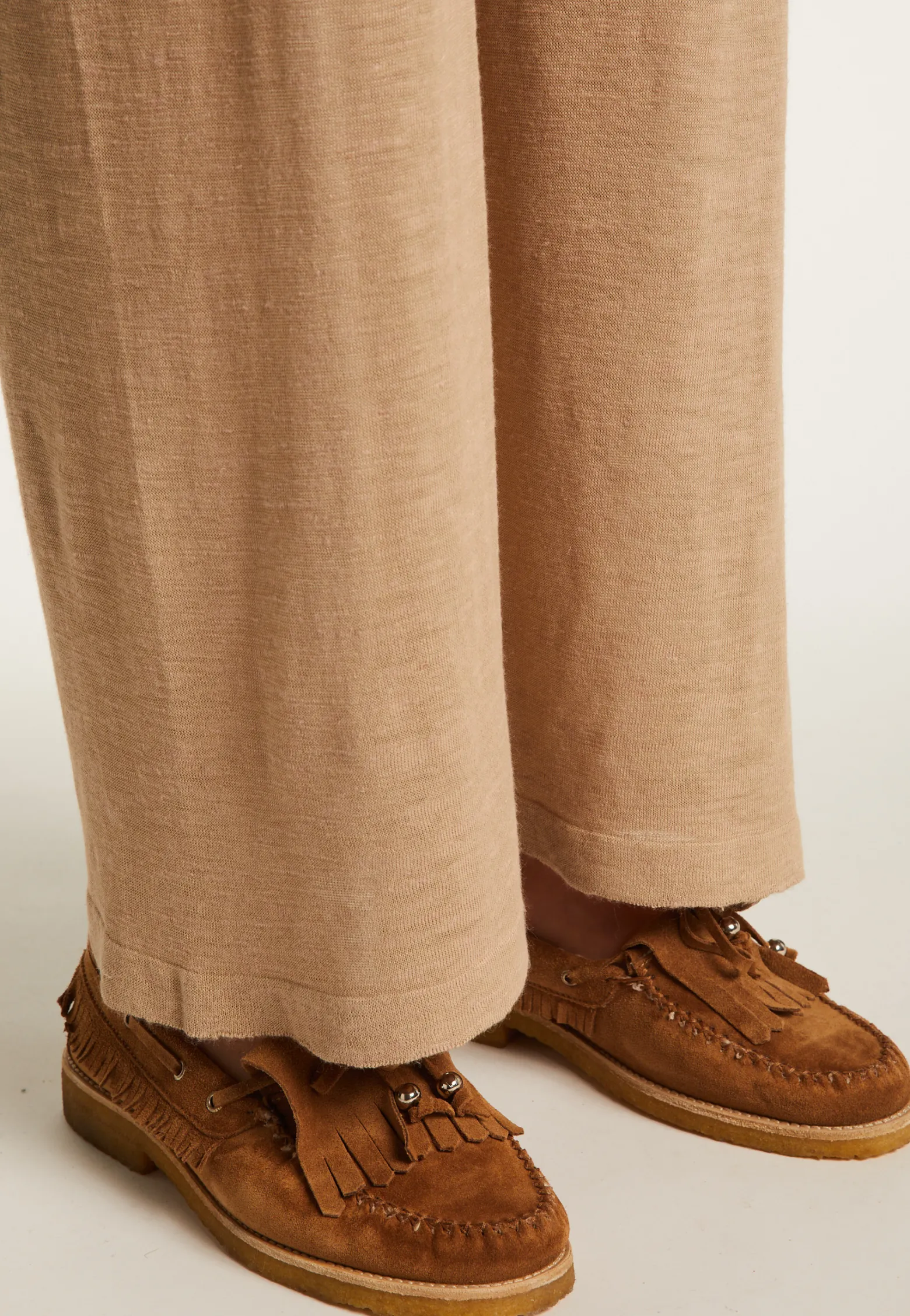 Montagut Slub linen pants - Debora
