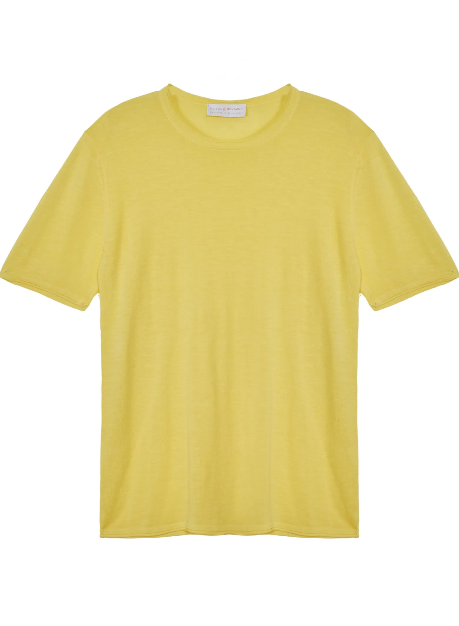 Montagut Slub linen round neck T-shirt - Renaud