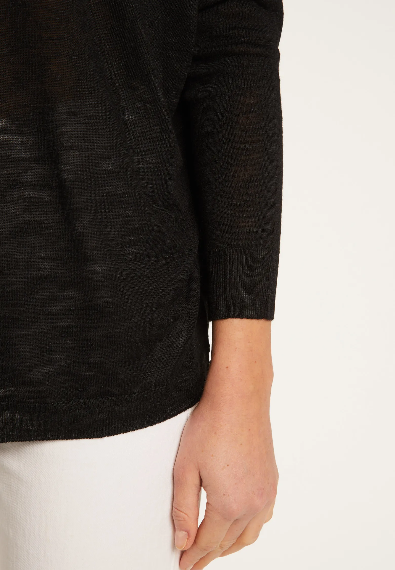 Montagut Slub linen sweater - Beja