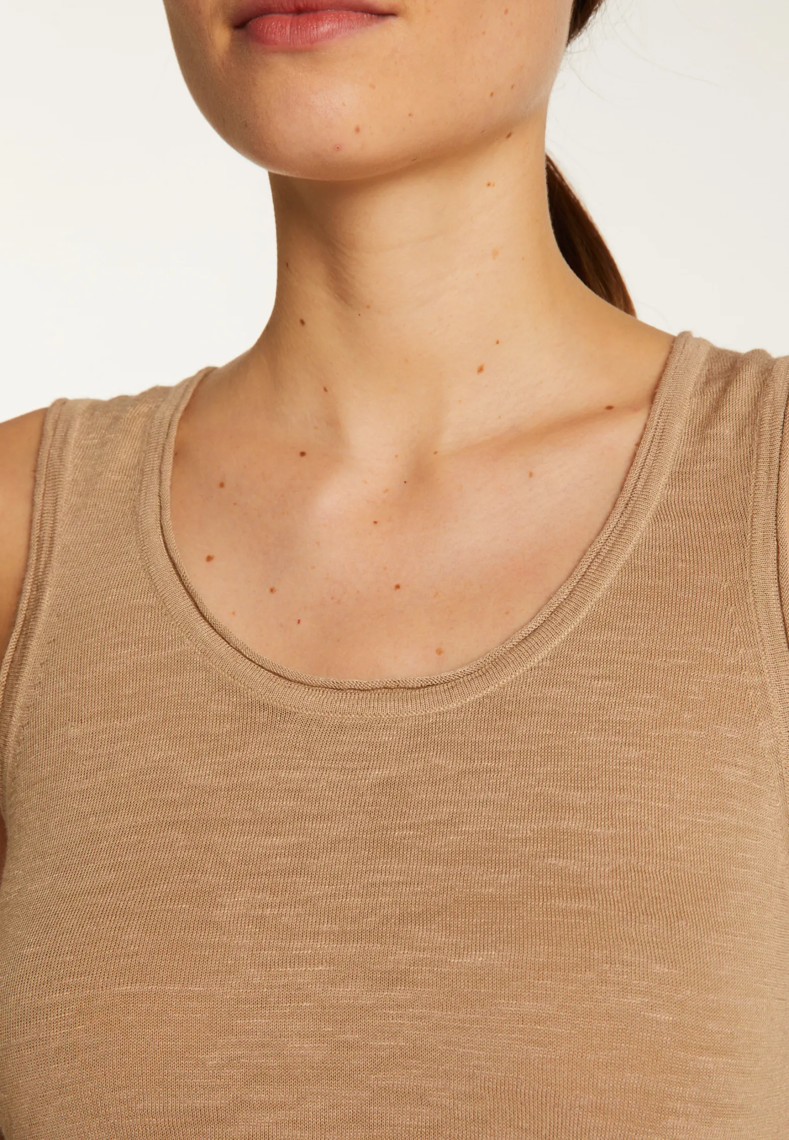 Montagut Slub linen tank top - Maitena