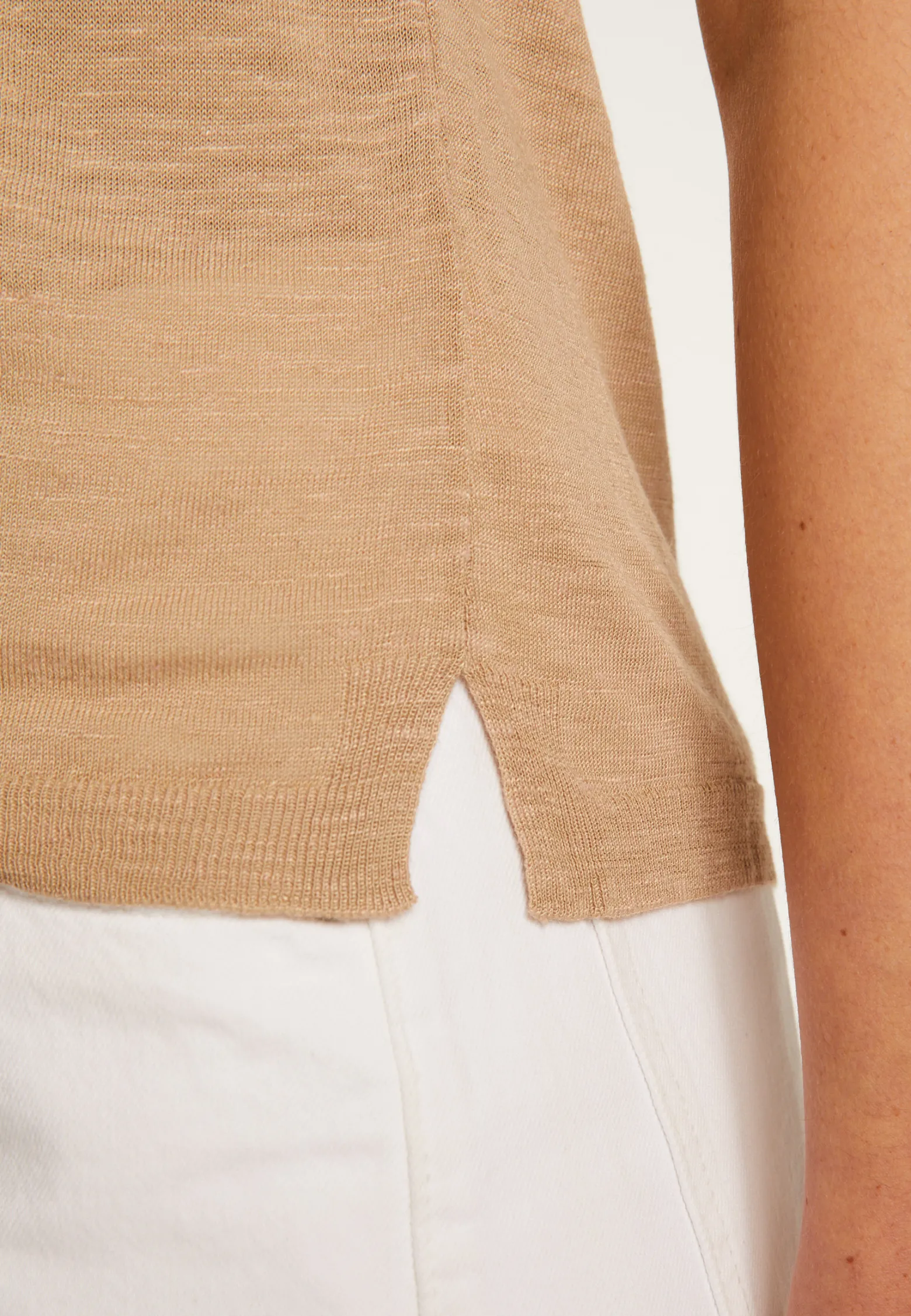 Montagut Slub linen tank top - Maitena