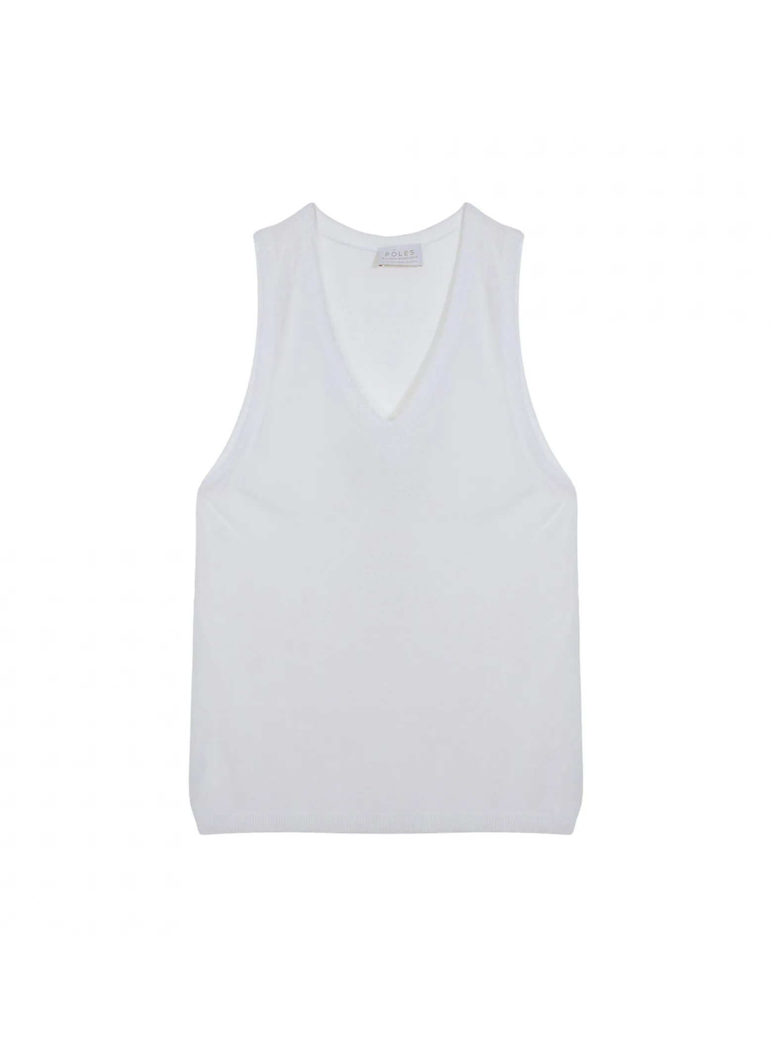 Montagut Slub linen tank top - Tahiti