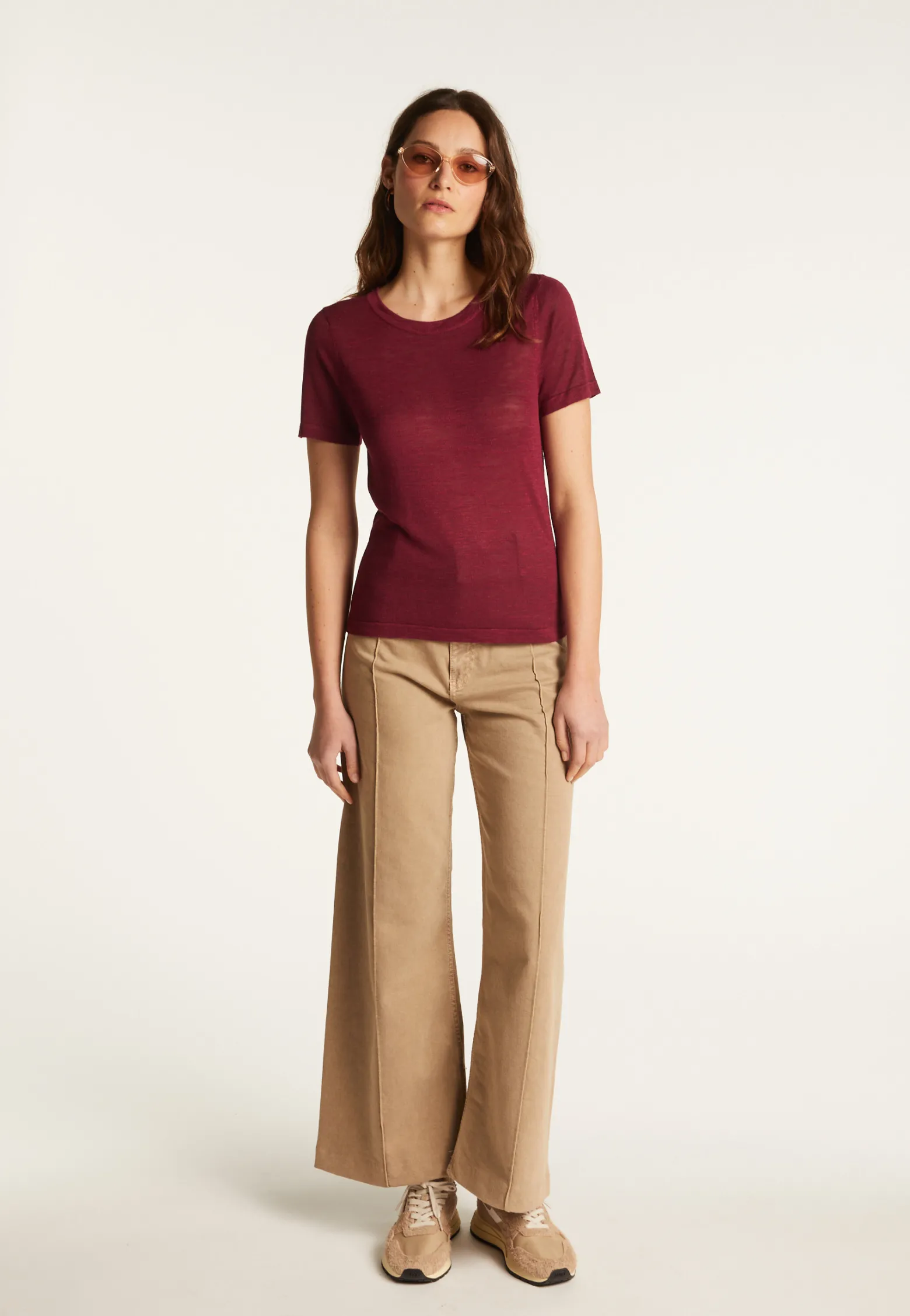 Montagut Slub linen T-shirt - Lucie