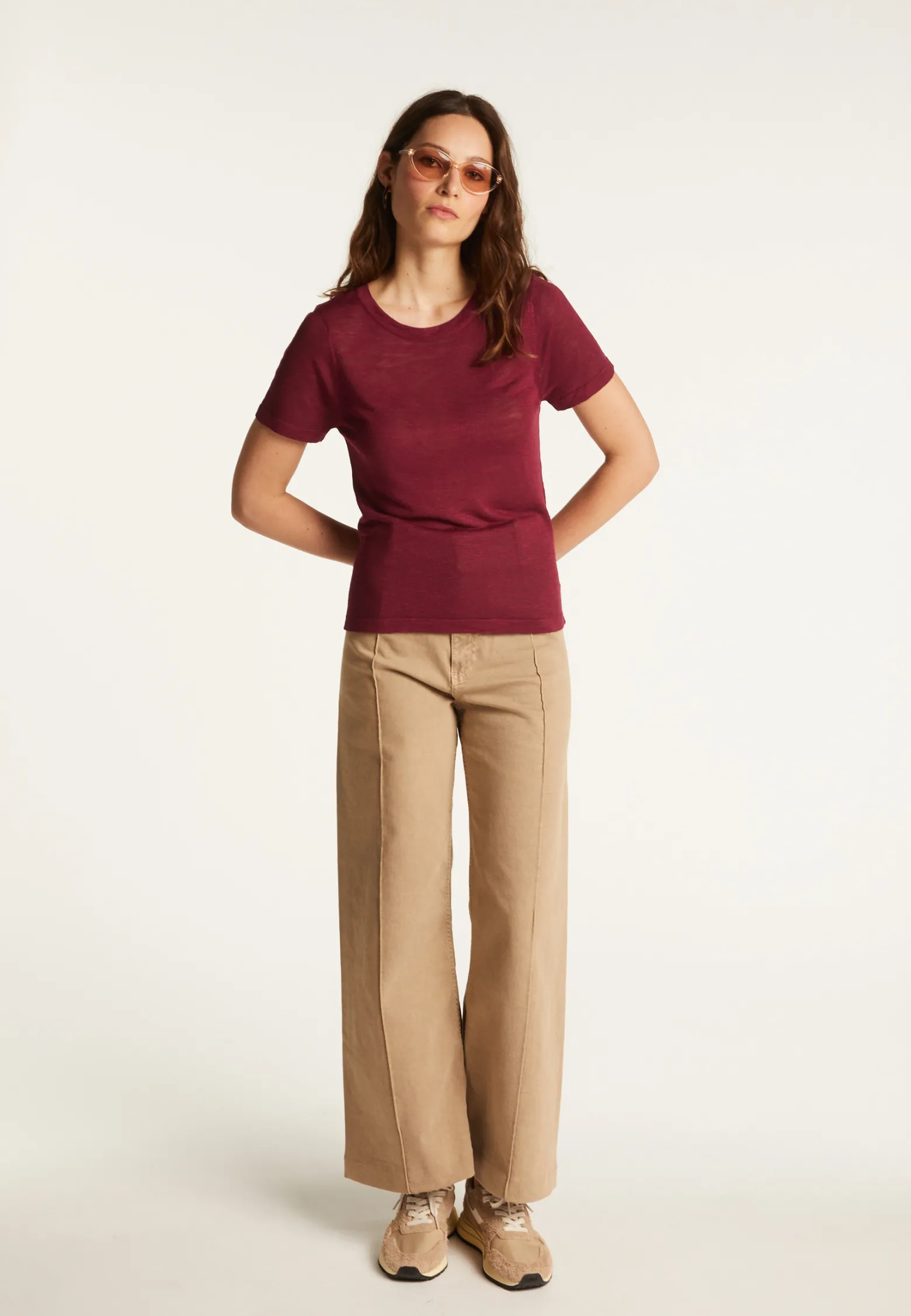 Montagut Slub linen T-shirt - Lucie