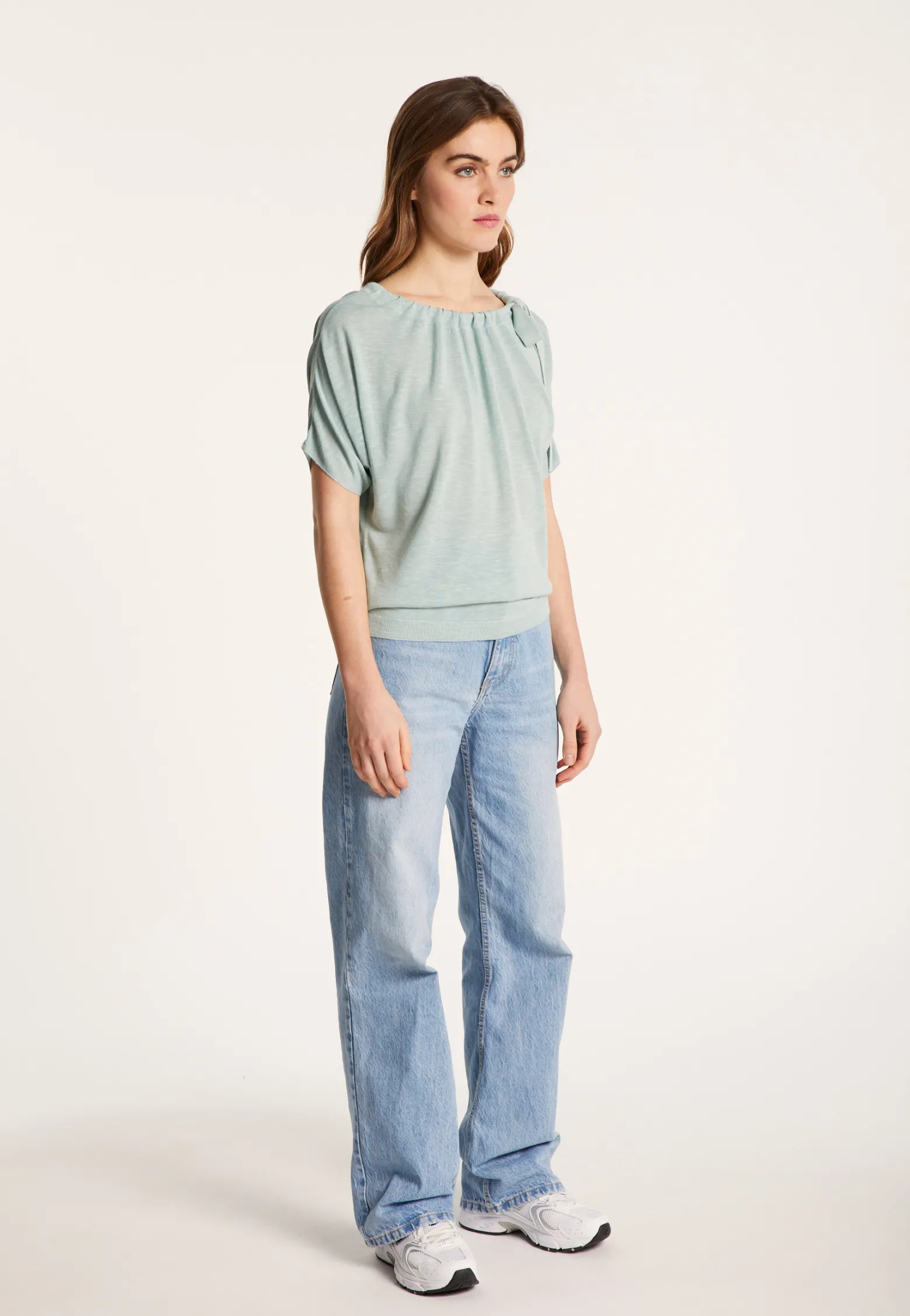 Montagut Soft slub linen t-shirt - Lise