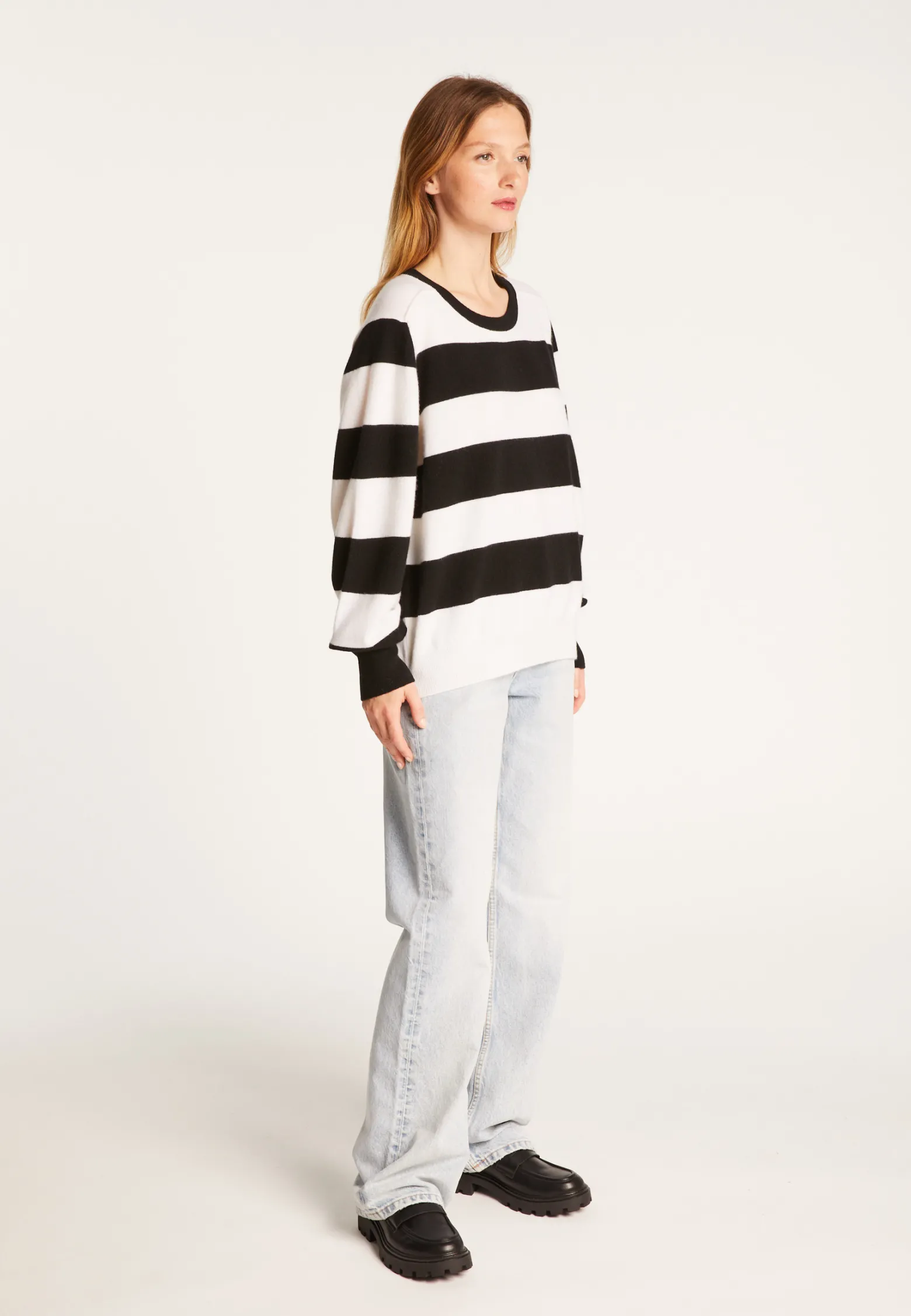 Montagut Striped cashmere sweater - Rosie