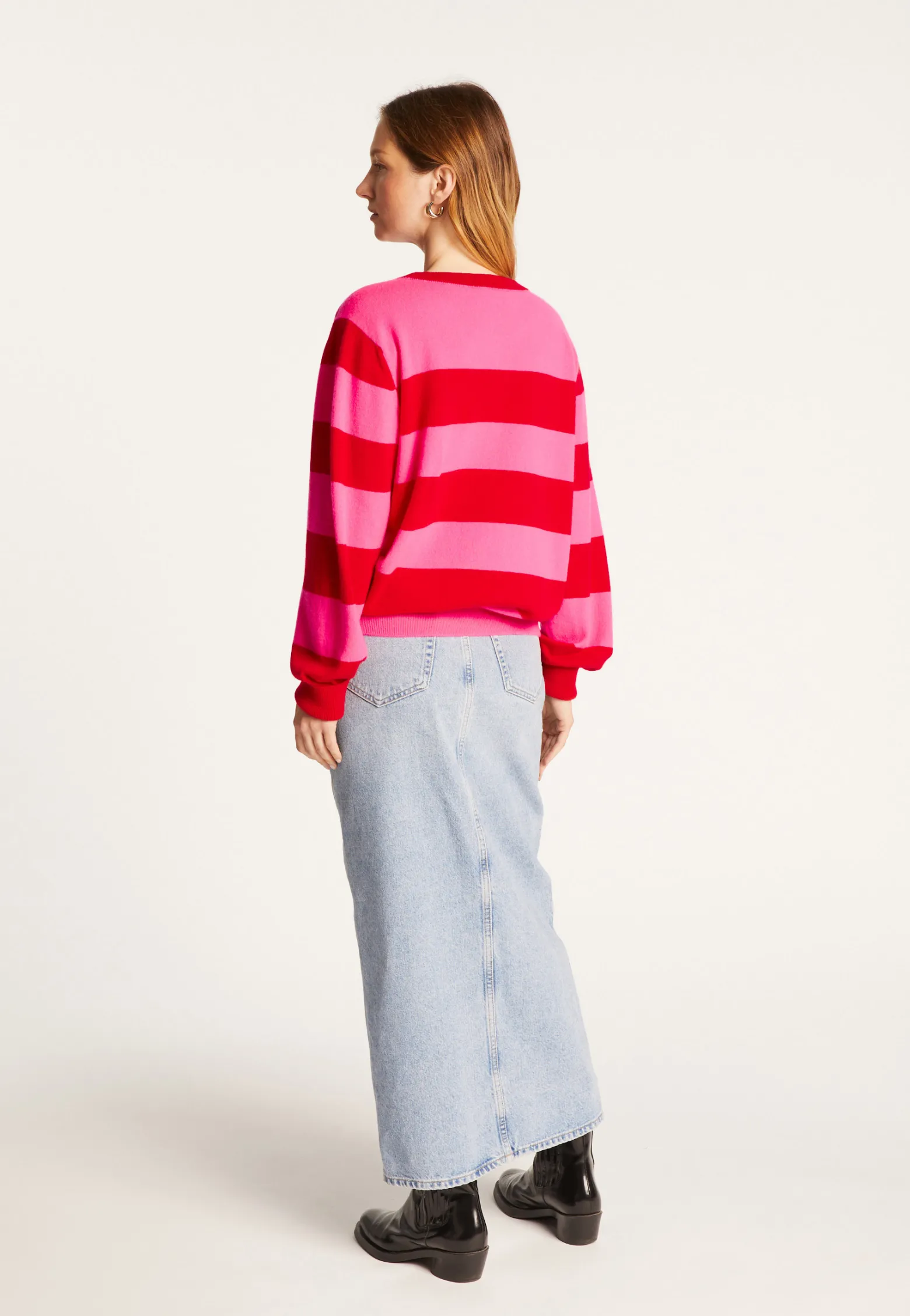 Montagut Striped cashmere sweater - Rosie