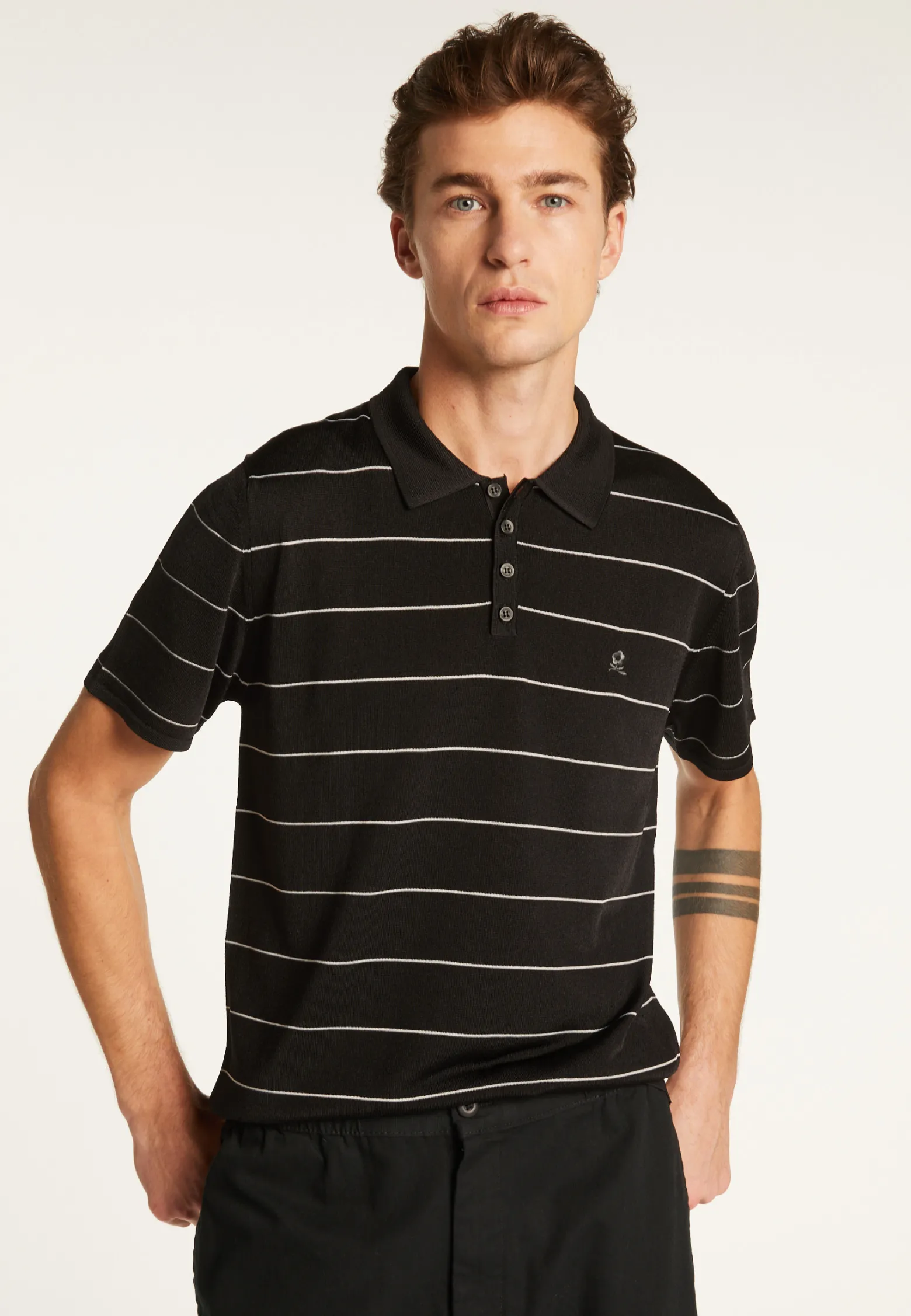 Montagut Striped Polo Shirt - Léon