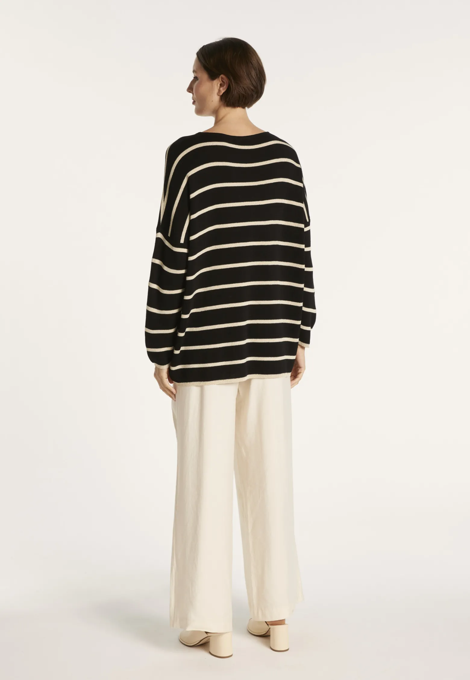 Montagut Striped round-neck jumper - MARIAH