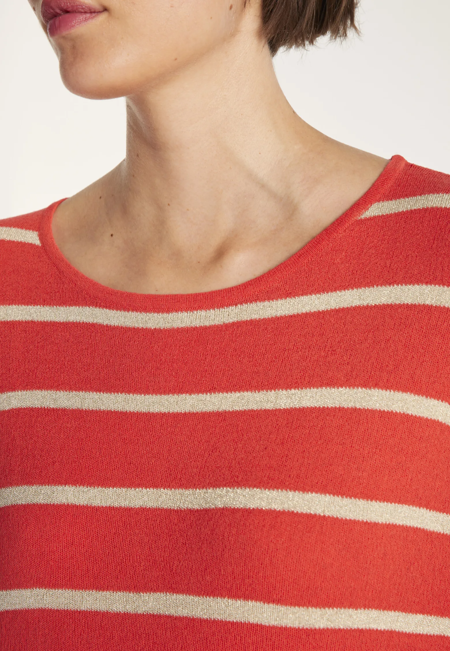 Montagut Striped round-neck jumper - MARIAH