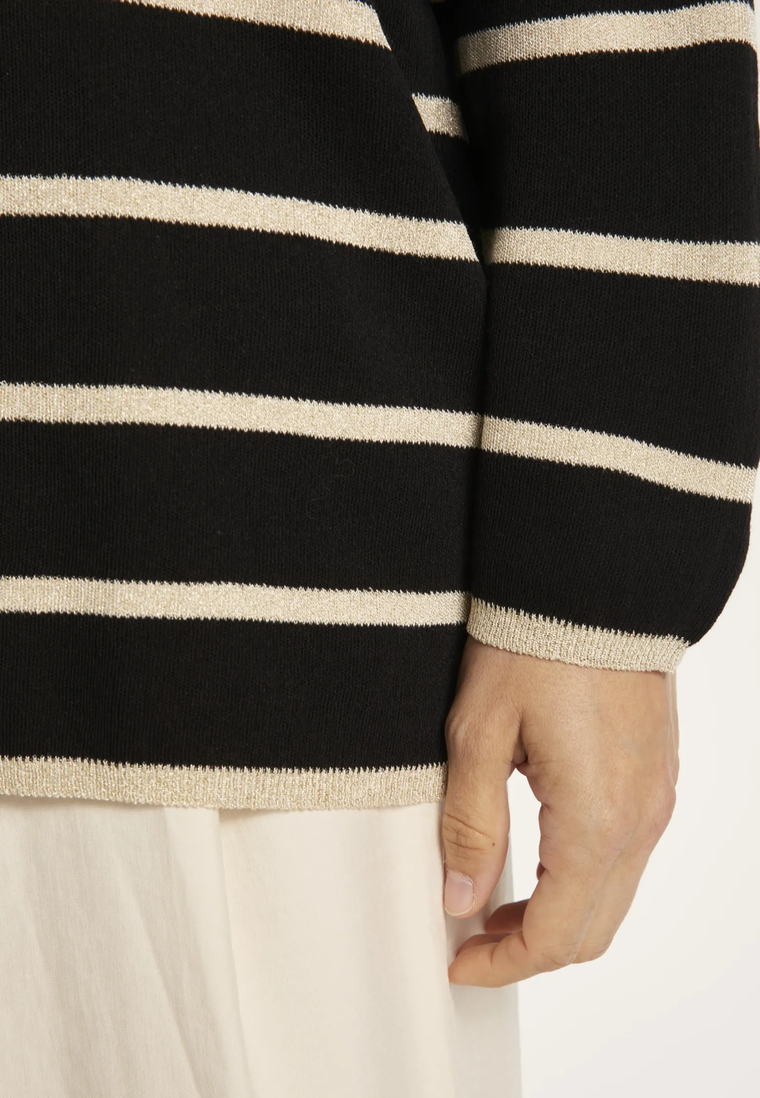 Montagut Striped round-neck jumper - MARIAH